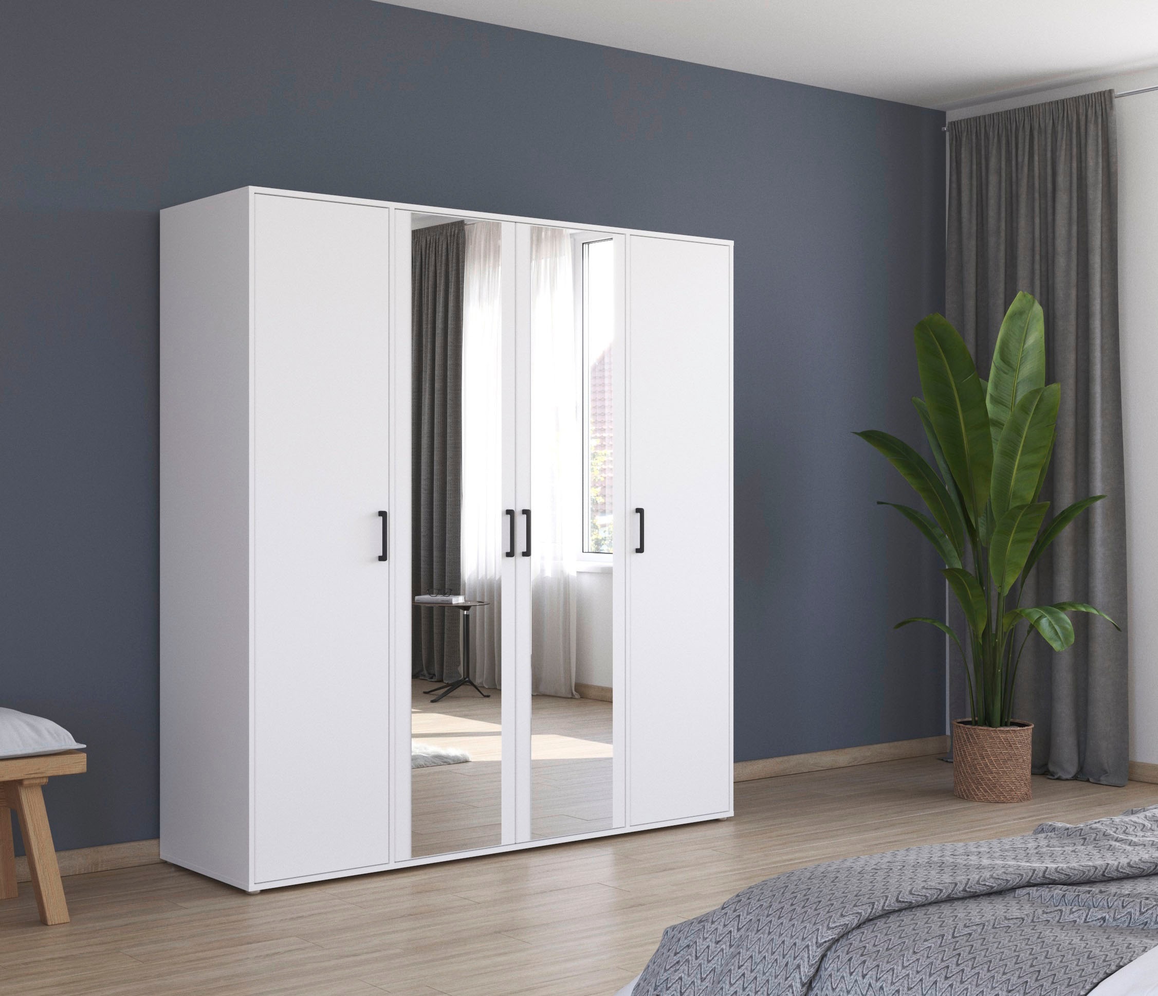 rauch Drehtürenschrank "Kleiderschrank Schrank Garderobe Wäscheschrank VOYA günstig online kaufen