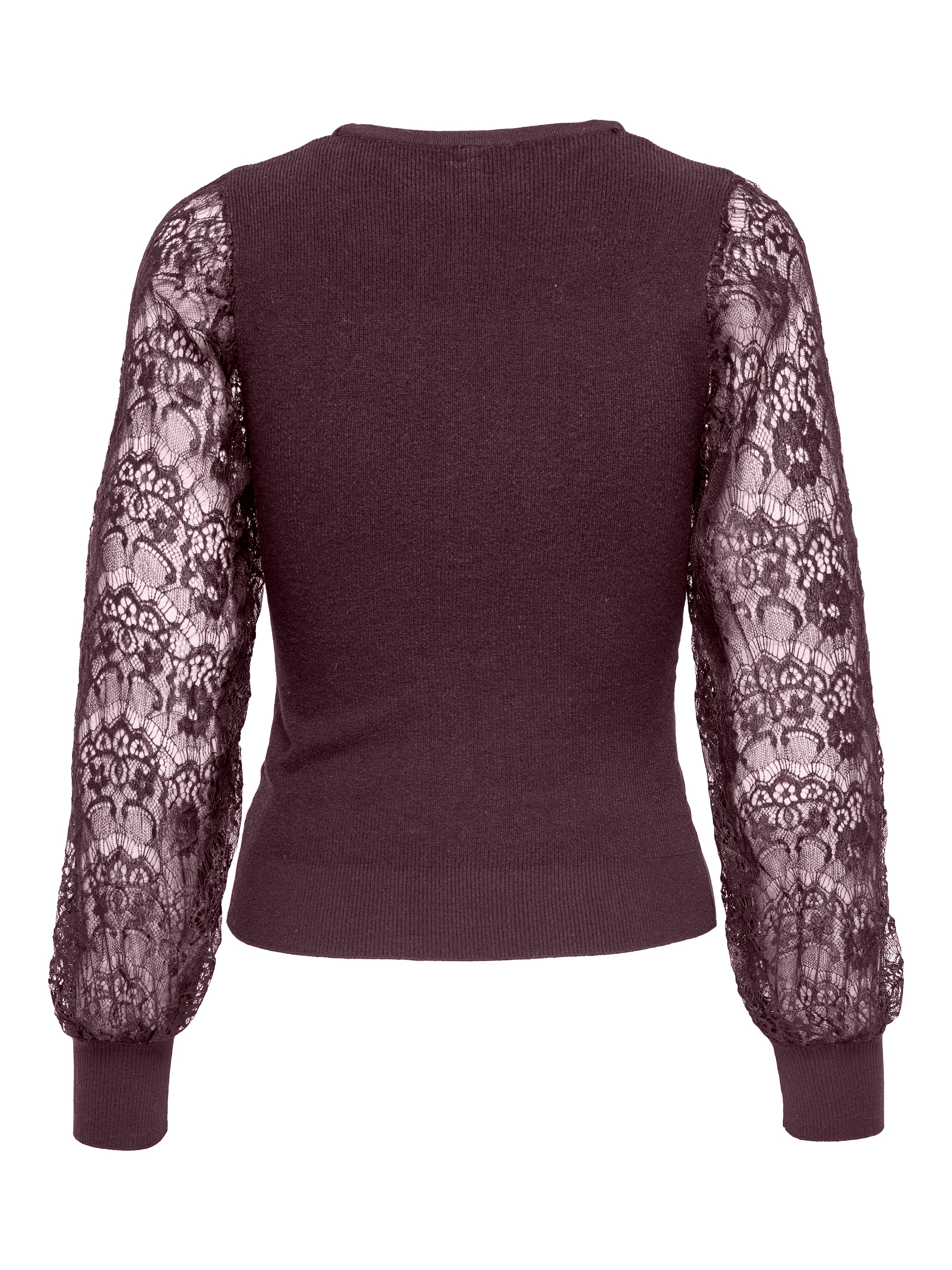 ONLY Rundhalspullover »ONLPERRY LIFE LS MIX O-NECK KNT«