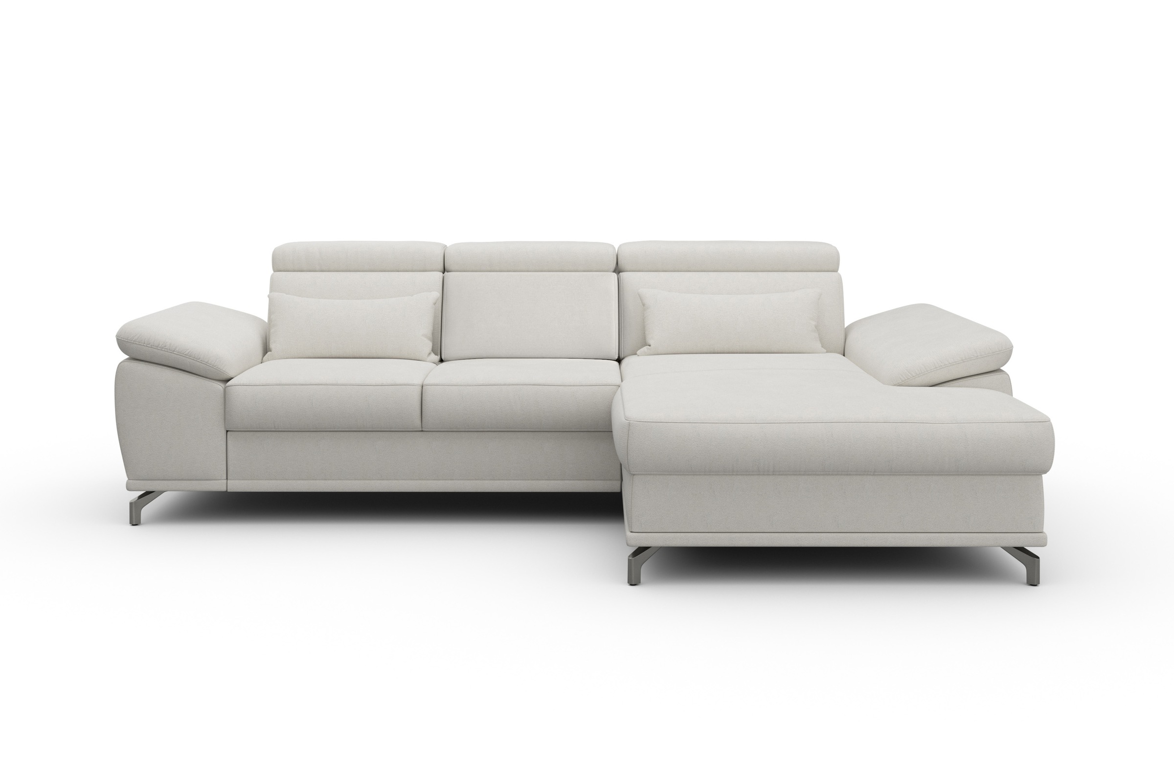 sit&more Ecksofa "Cabrio L-Form, mit Sitztiefenverstellung, Arm- und Kopfte günstig online kaufen