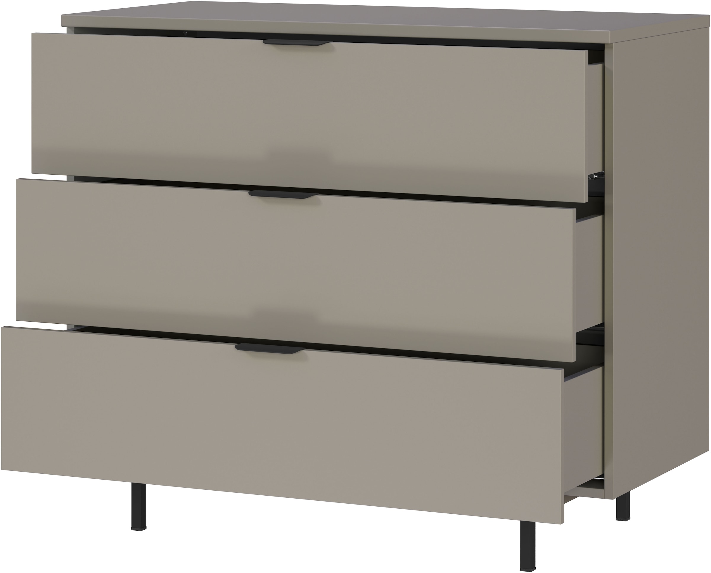GERMANIA Babymöbel-Set »Tomino«, (Set, 3 tlg.), modernes Design, mitwachsendes Komplett-Set, GS-zertfiziert