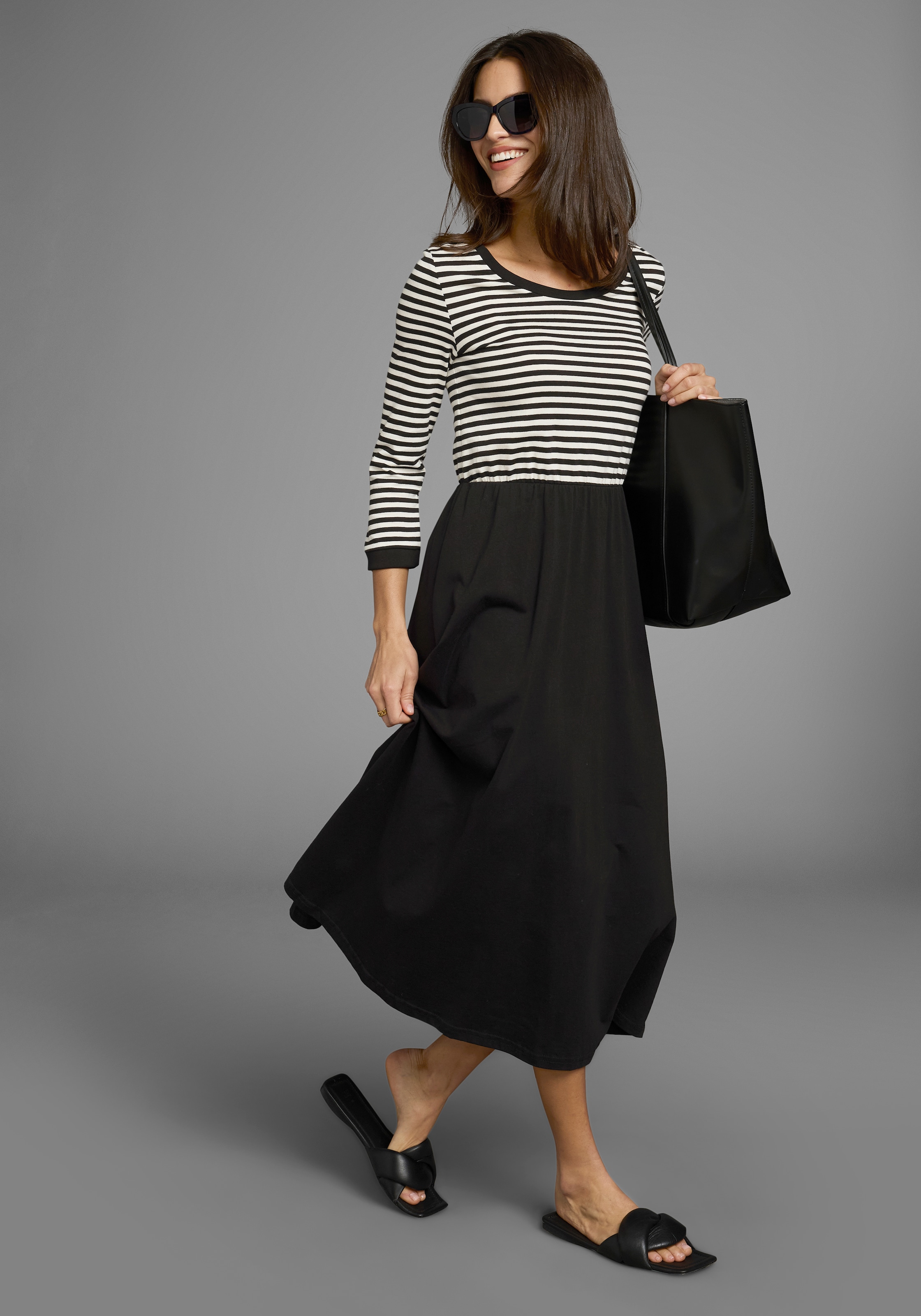 Laura Scott 2-in-1-Kleid, mit Streifen-Design günstig online kaufen