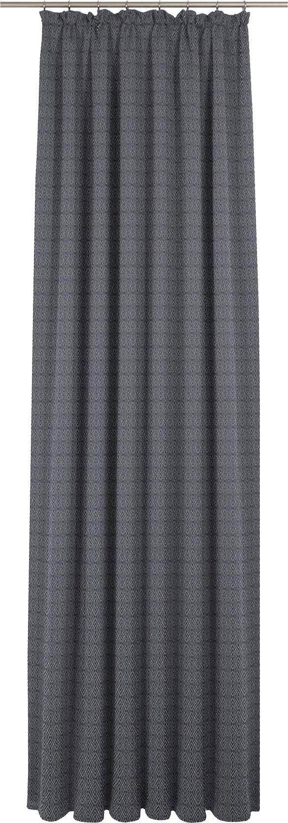 Adam Vorhang "Graphic Ventus Light" Kräuselband 1 Stk. tlg. aus 100% Bio-Ba günstig online kaufen