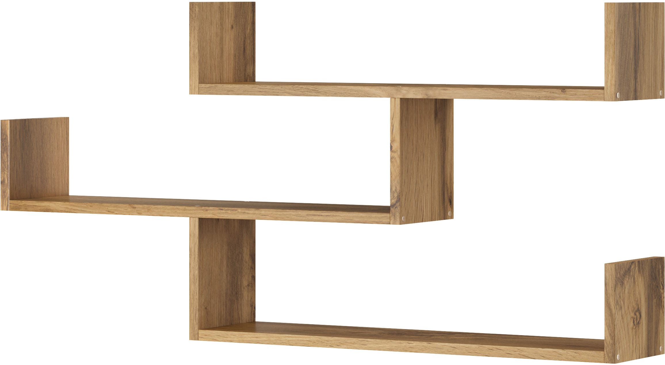 INOSIGN Wandboard »Wandregal Trio«, (1 St.), Hängeregal mit 3 Ablageflächen, modernes Design, variabel einsetzbar