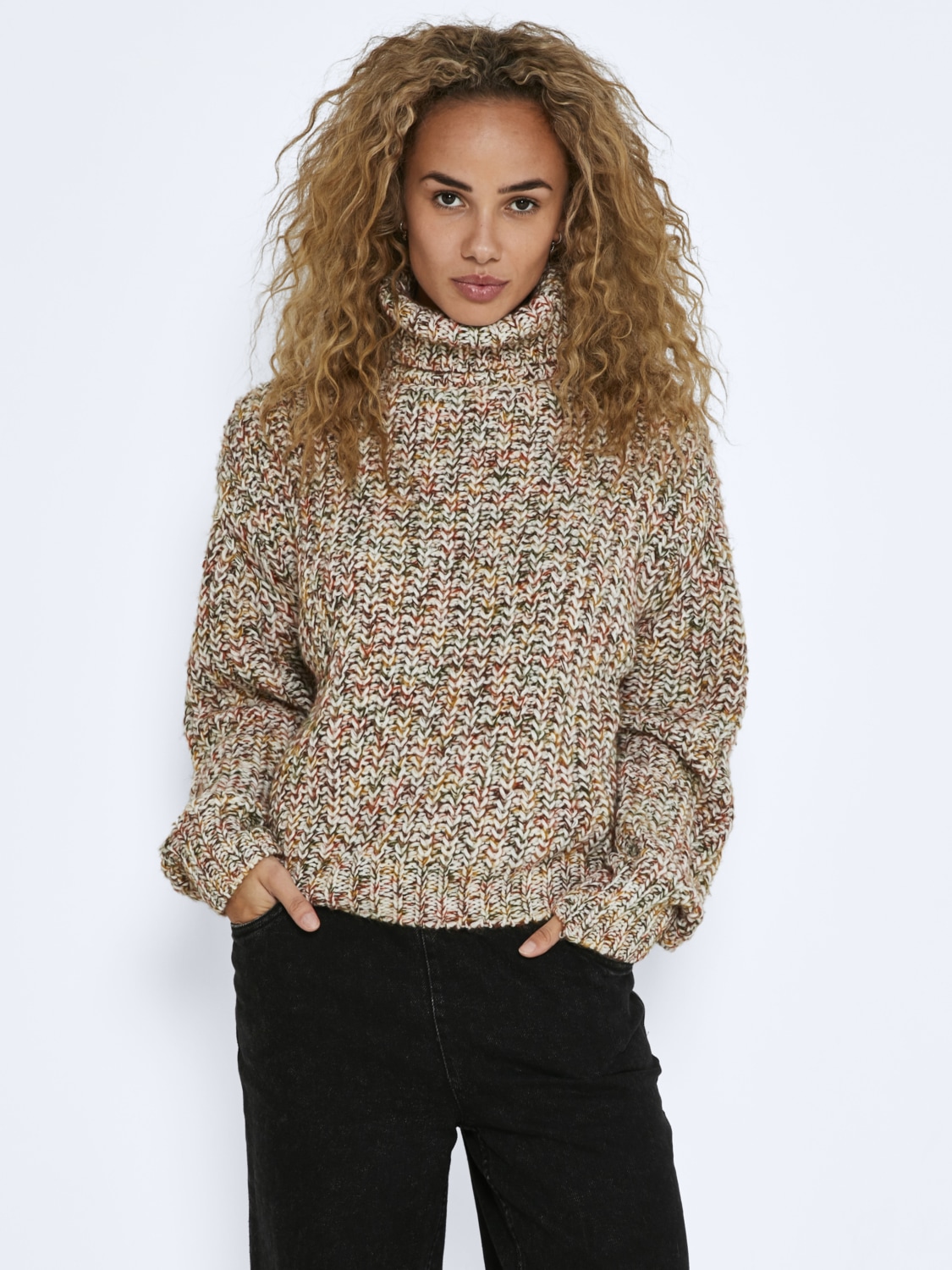 Noisy may Rollkragenpullover "NMMARNEY L/S HIGH NECK KNIT FWD NOOS" günstig online kaufen