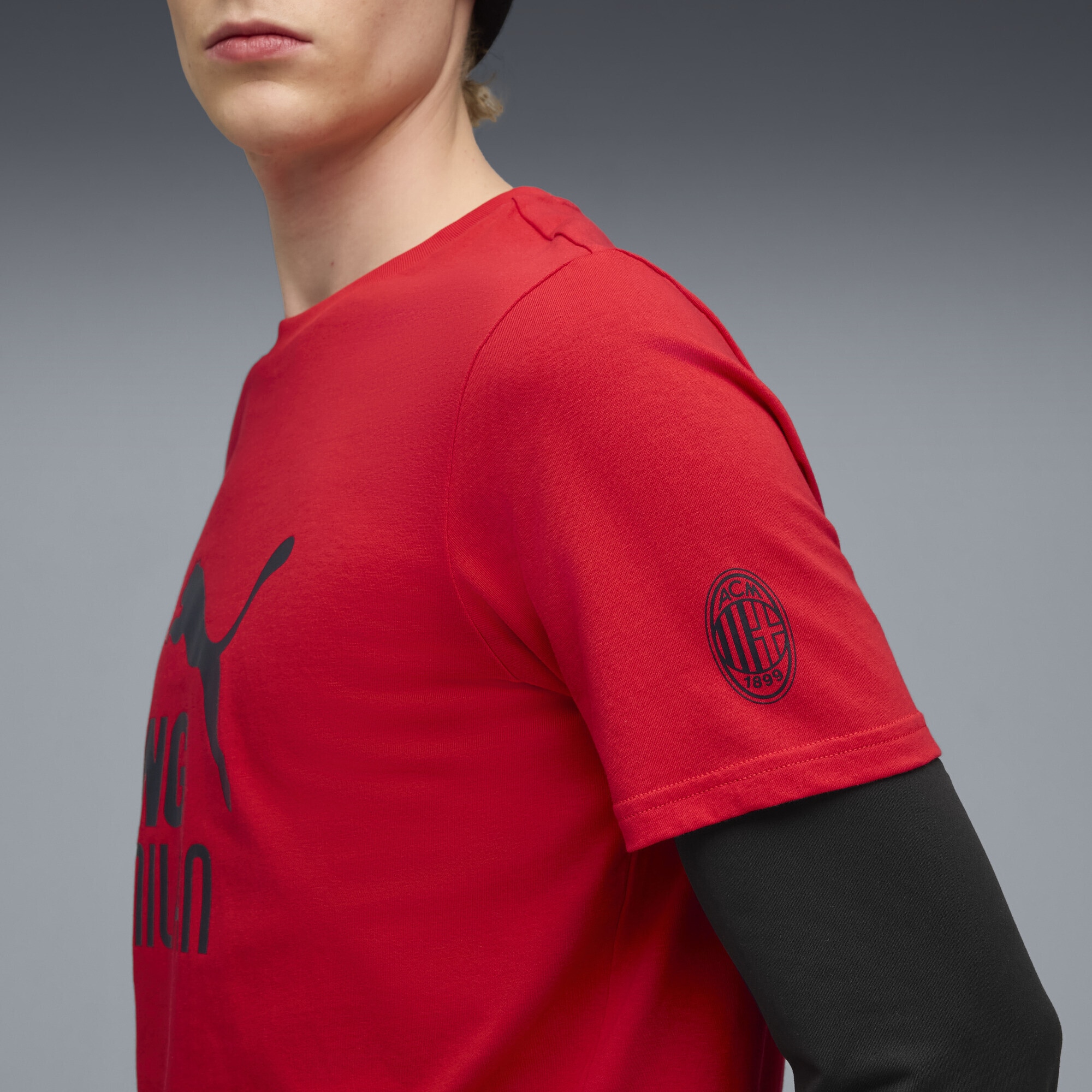 PUMA T-Shirt »AC Milan KING Logo T-Shirt Herren«