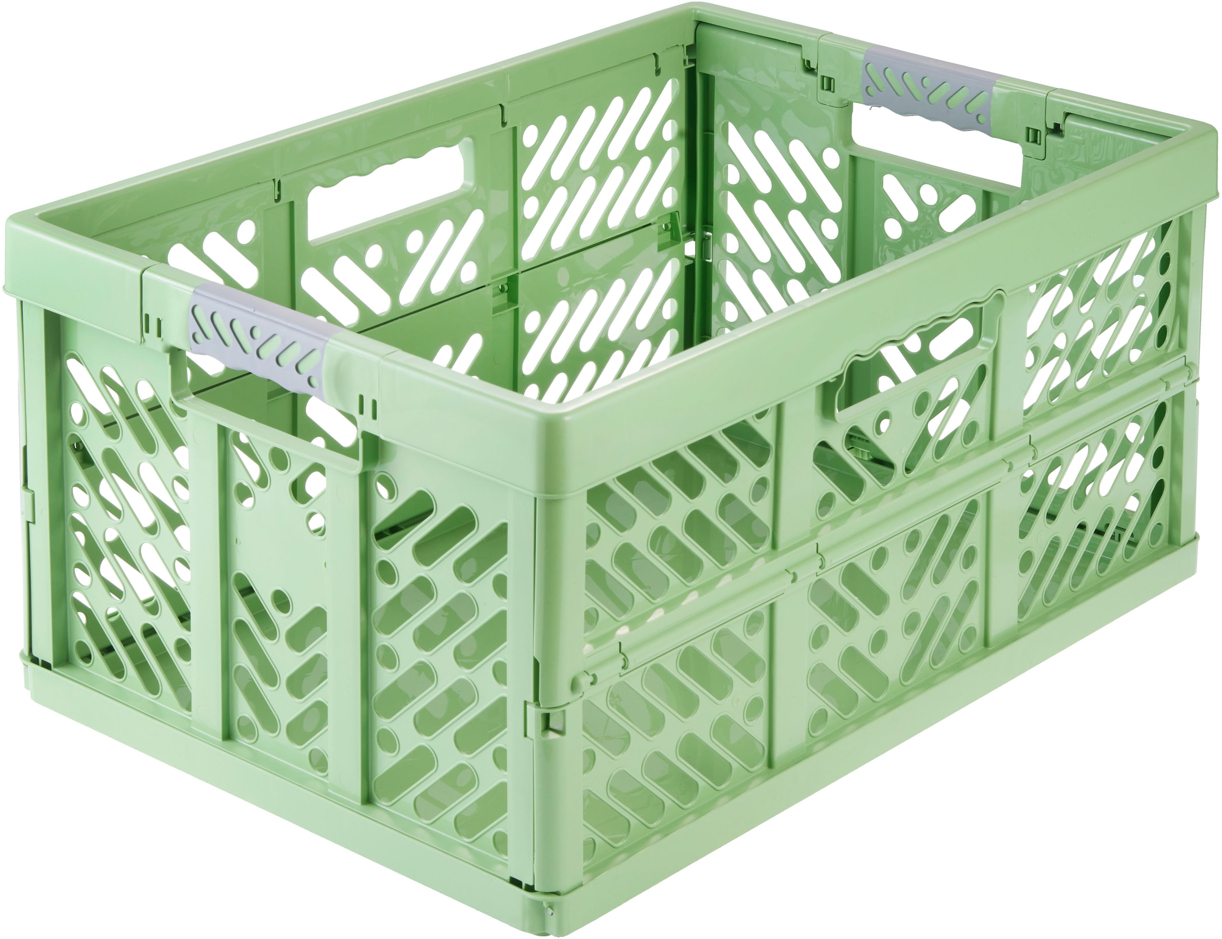 keeeper Klappbox »ben eco, Profi-Klappbox mit Softgriffen, 54 x 37 x 28 cm, 45 l«, (1 tlg.), Soft-Touch-Griffe, zusammenklappbar