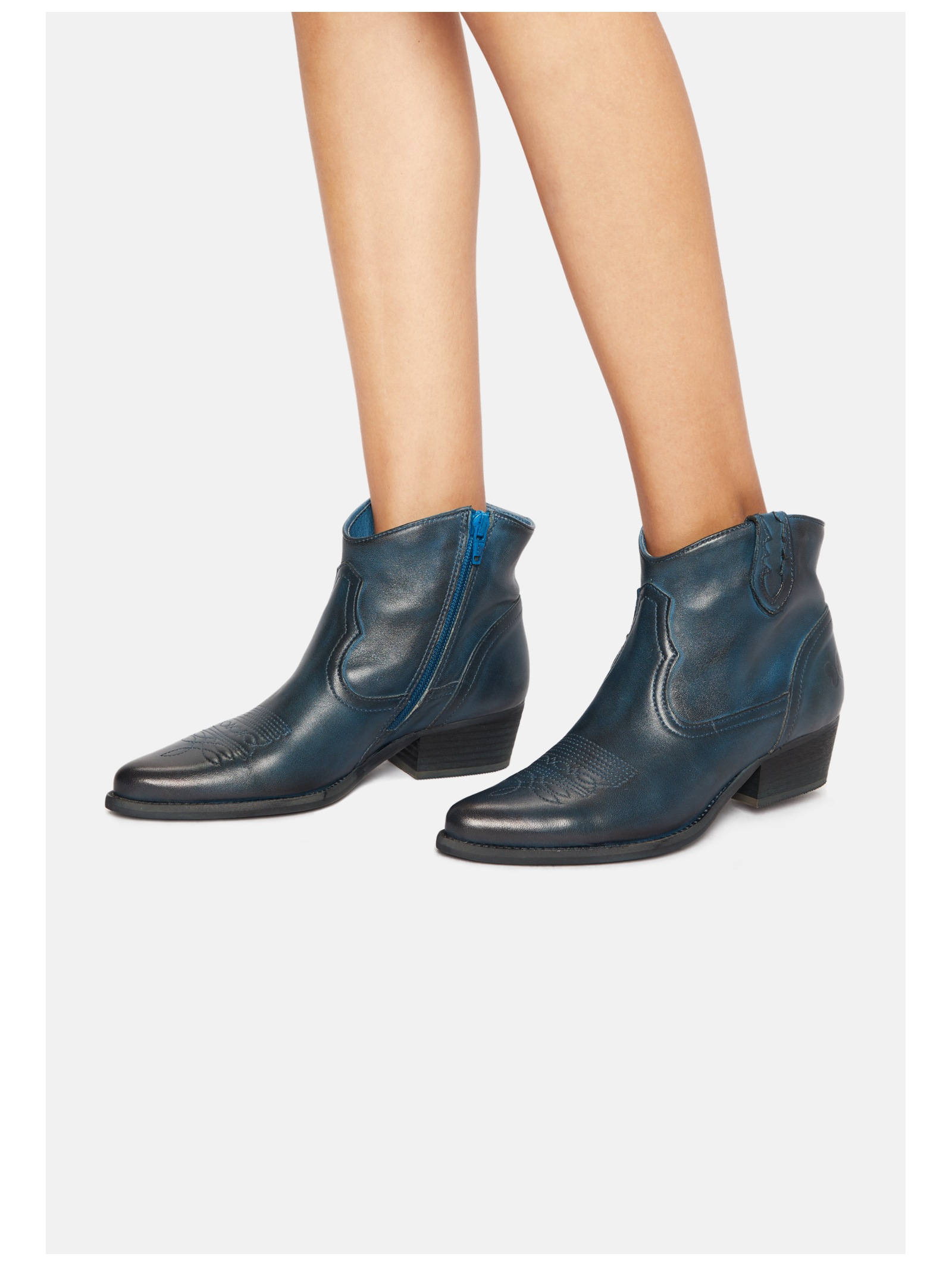 Felmini Bikerboots »Felmini Stiefelette Leder«