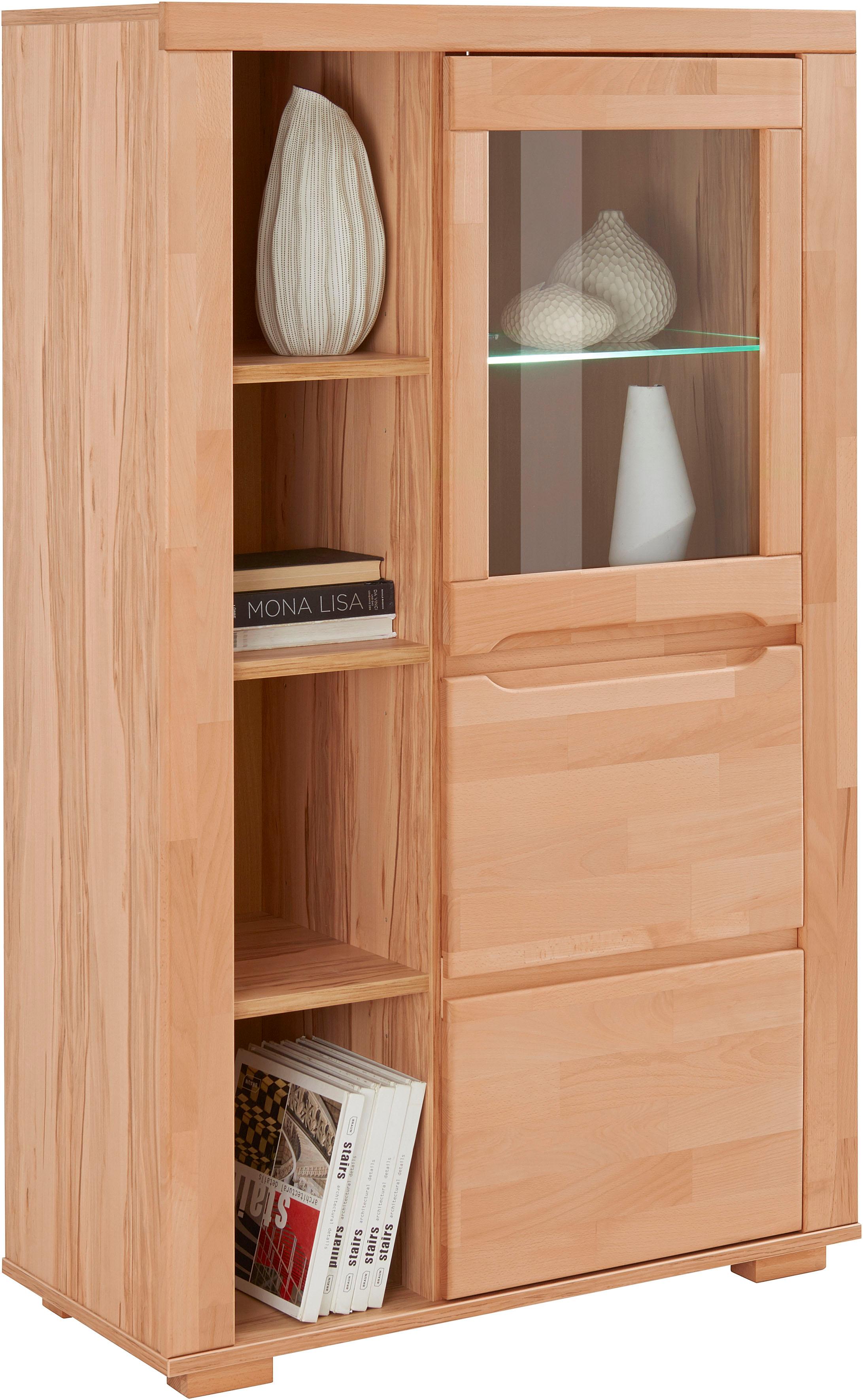 Thumbnail - Home affaire Vitrine "Denis", Stauraumvitrine, Höhe 145 cm