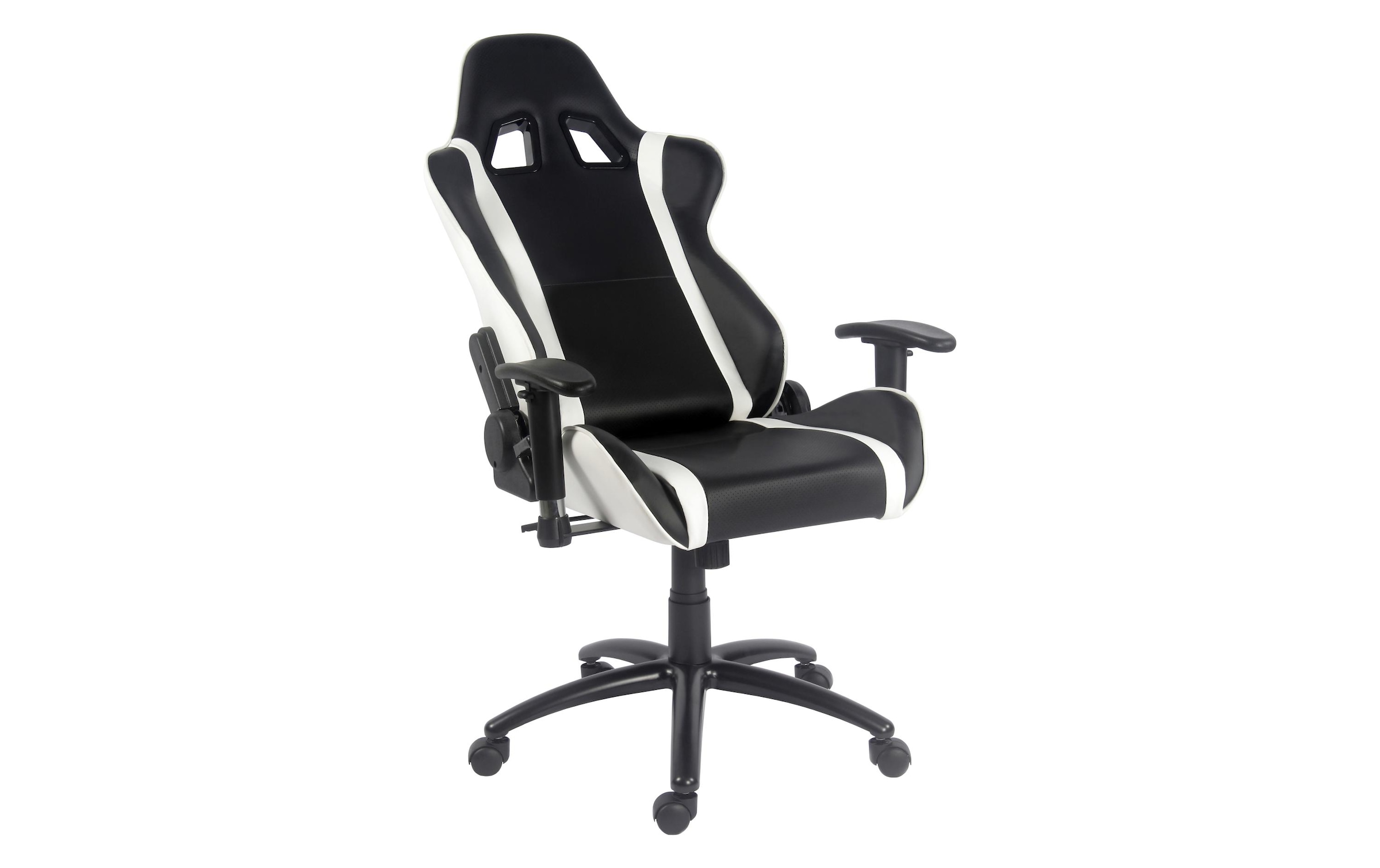 LC-Power Gaming-Stuhl »LC-GC-2 Schwarz/Weiss« ()
