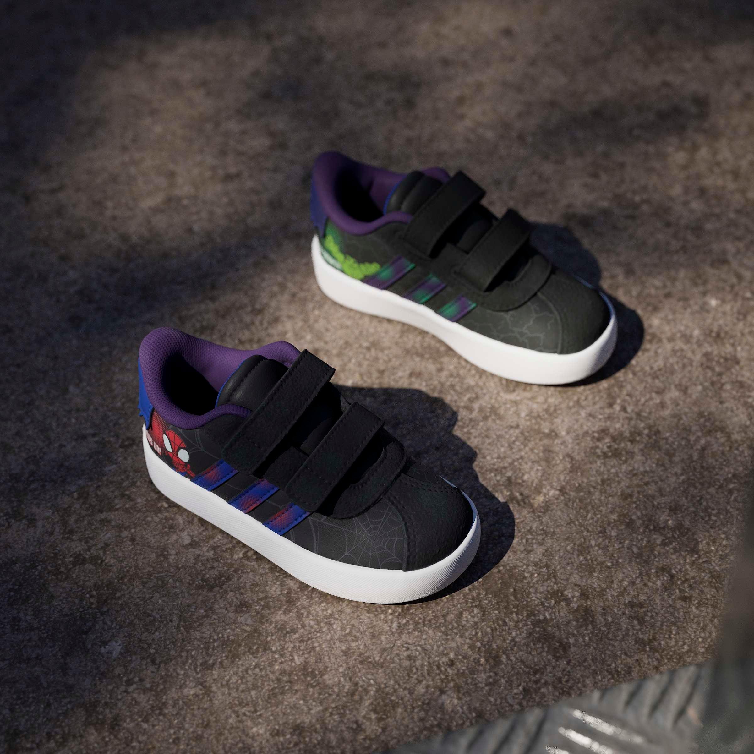 adidas Sportswear Sneaker »ADIDAS MARVEL SPIDER-MAN VL COURT 3.0 KIDS«  Design auf den Spuren des adidas Samba, für Kinder