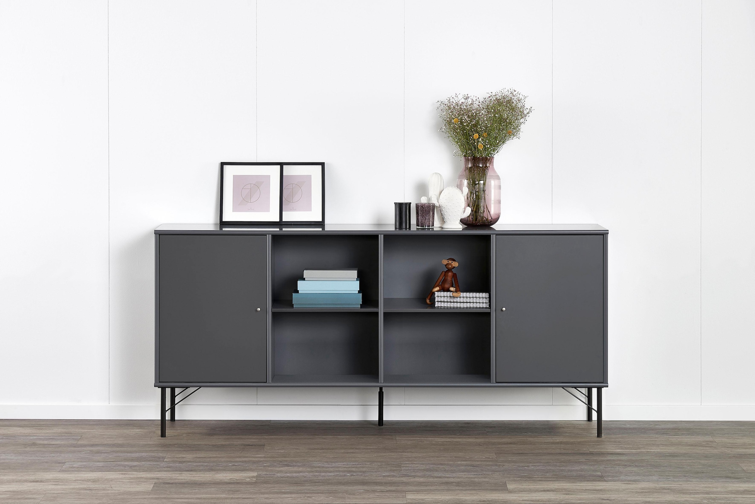 Hammel Furniture Möbelfuß »Mistral, Stützfuß«, Beine für Mistral, Höhe: 16  cm, anpassungsbar Designmöbel | BAUR