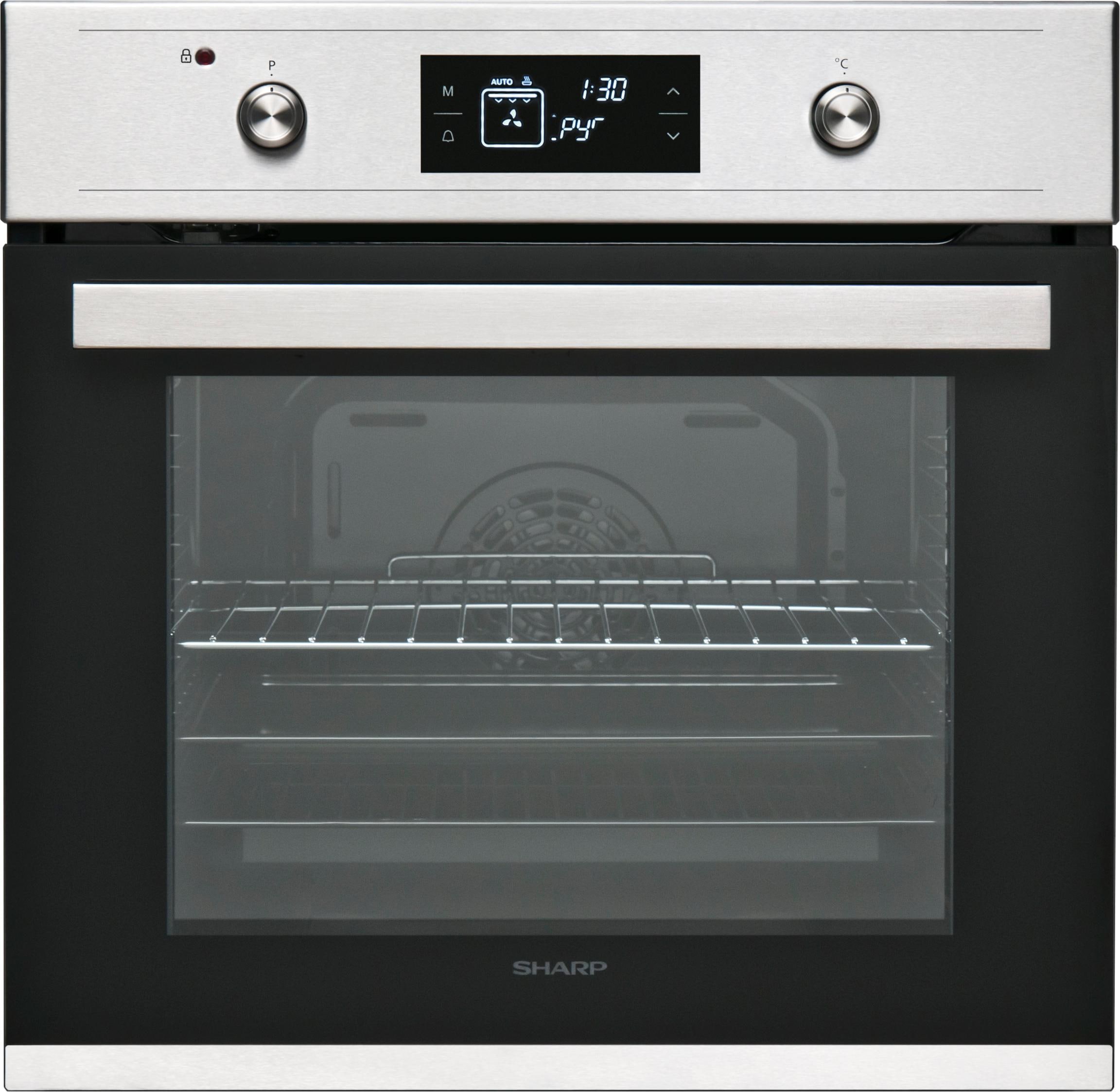 Sharp Backofen-Set »K-61V28IM1-EU«, Pyrolyse-Selbstreinigung