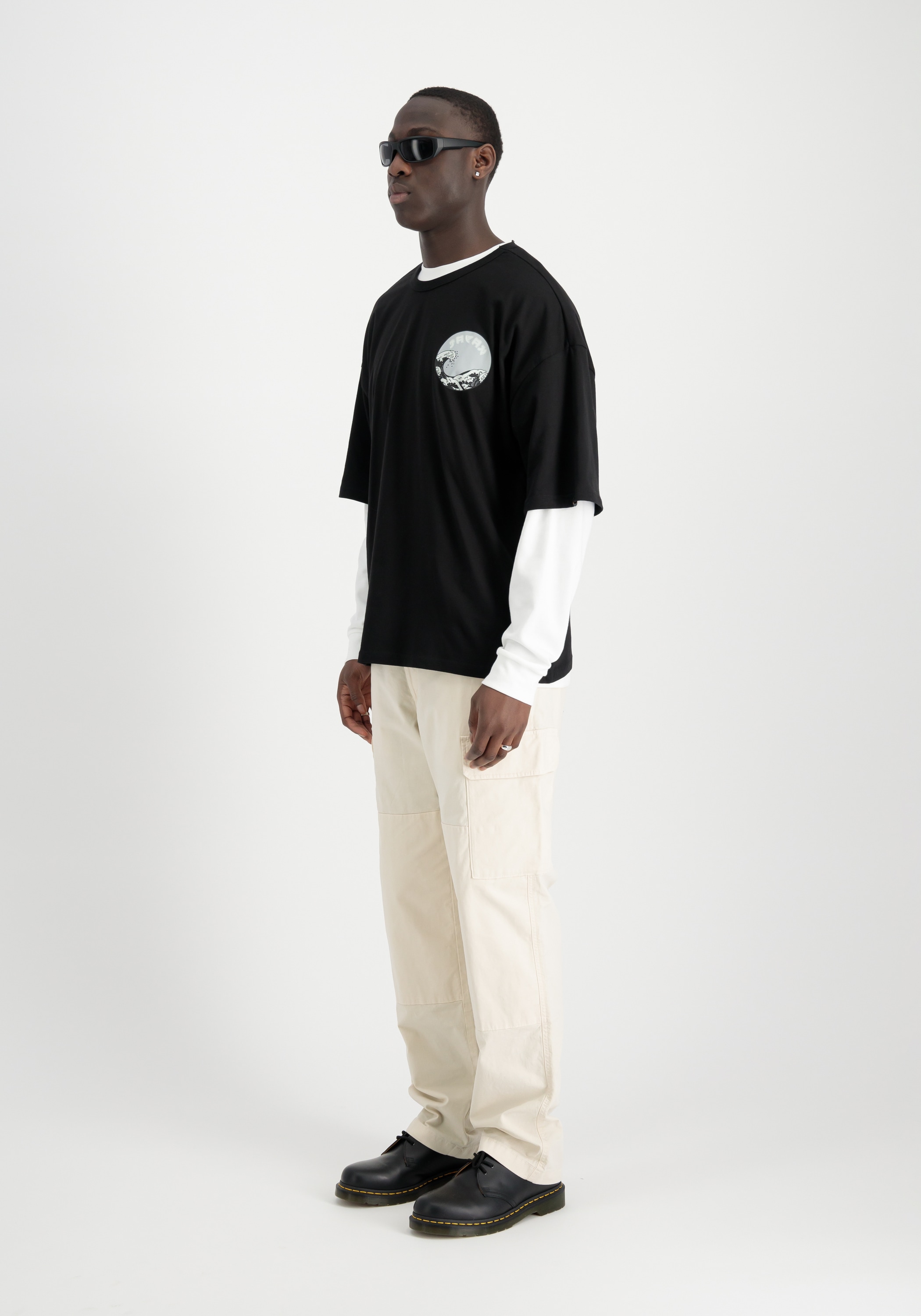 Alpha Industries T-Shirt »Alpha Industries Men - T-Shirts Japan Wave Warrior T«