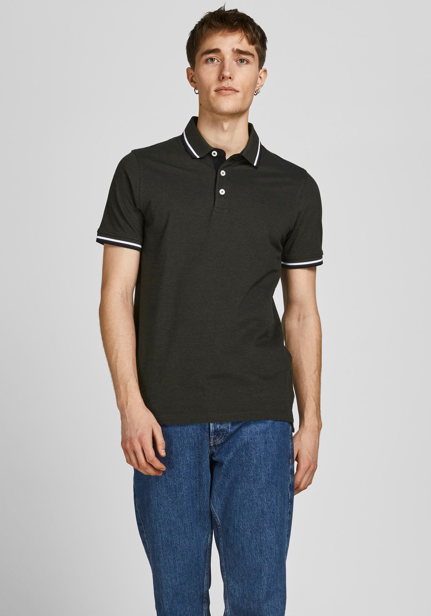 Jack & Jones Poloshirt »JJEPAULOS POLO SS 2PK MP NOOS«