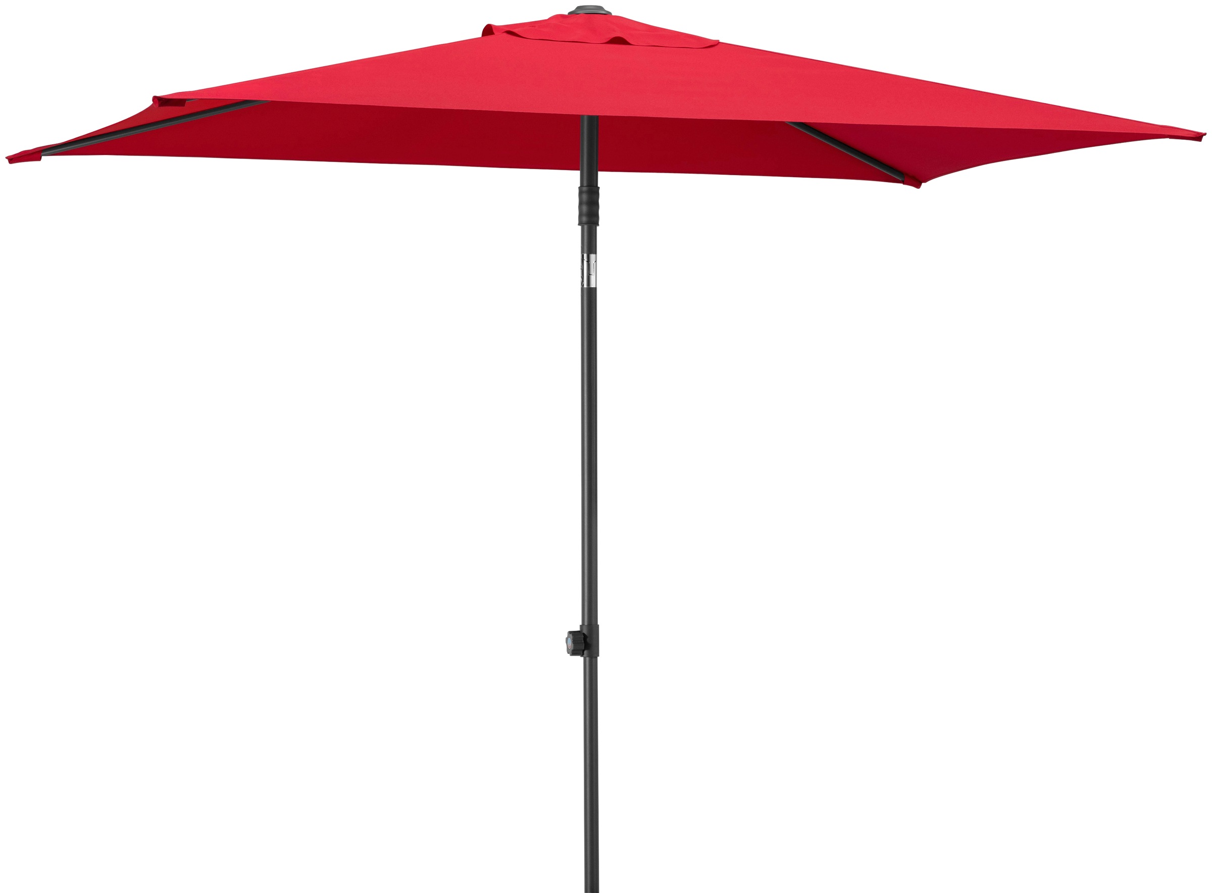Schneider Sonnenschirm Sevilla Rot 240 cm x 140 cm günstig online kaufen