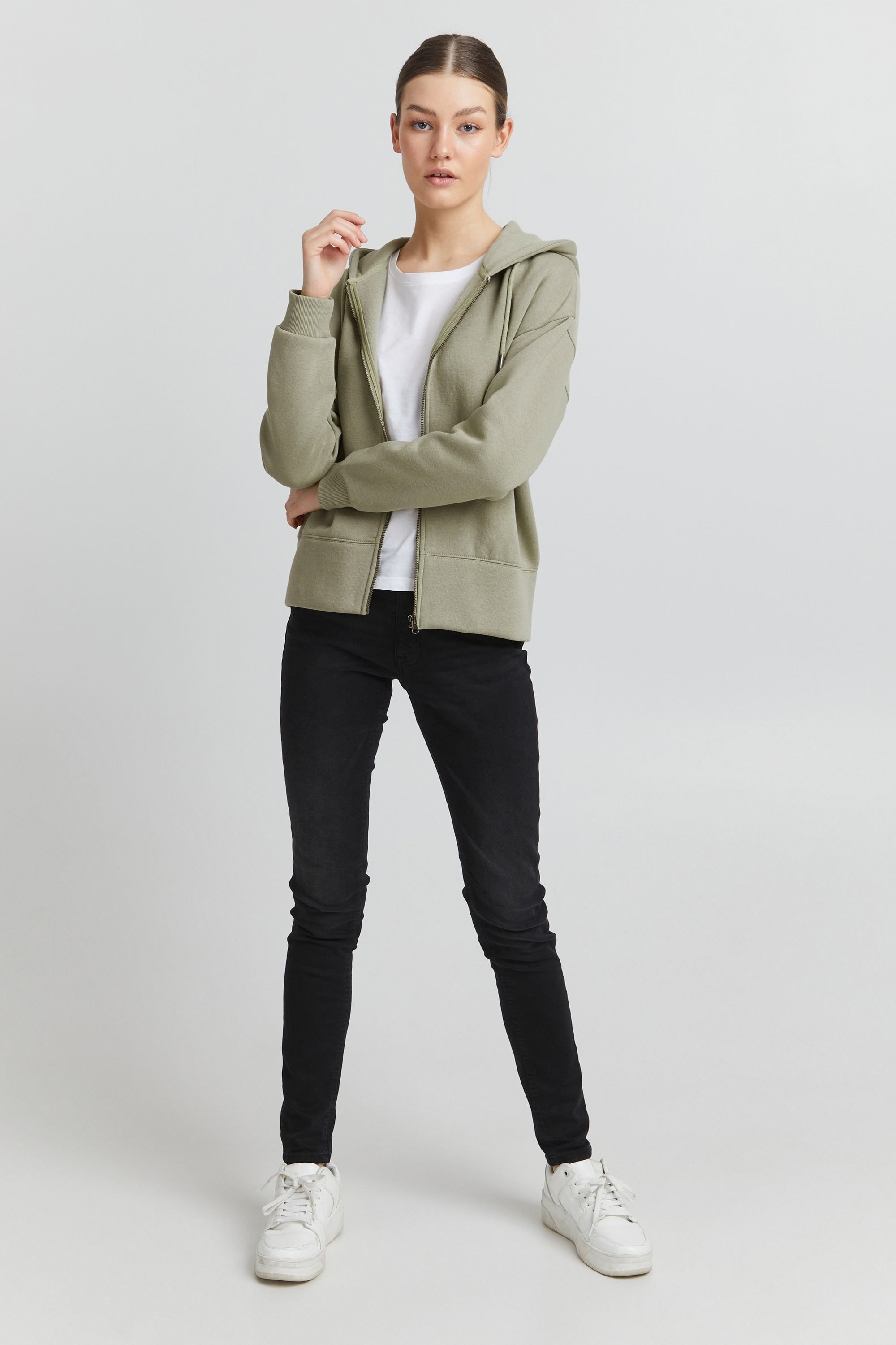 OXMO Kapuzensweatjacke »Kapuzensweatshirtjac OXHolunder«