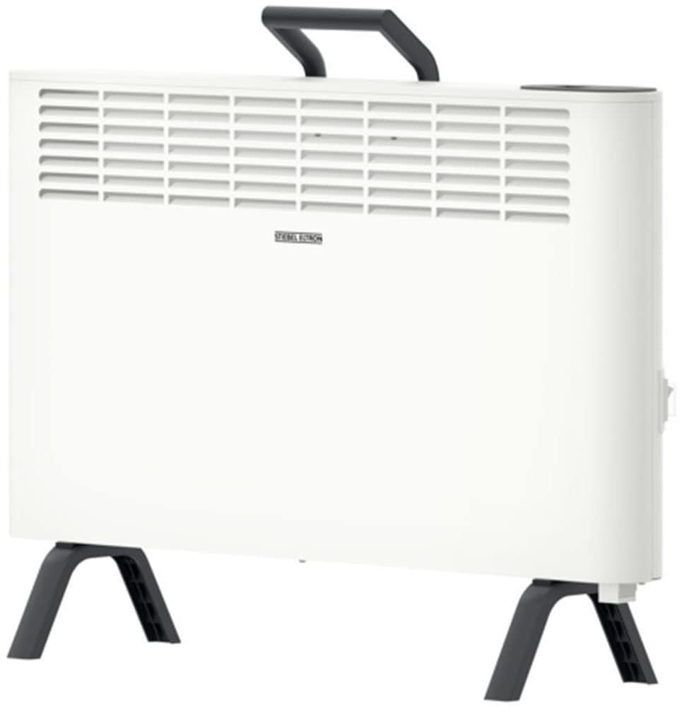 STIEBEL ELTRON Konvektor ""CNS 2000 Plus LCD move", Standkonvektor engergiesparend, weiß, 2 kW" für ca. 25 m², LC-Display, Wochentimer