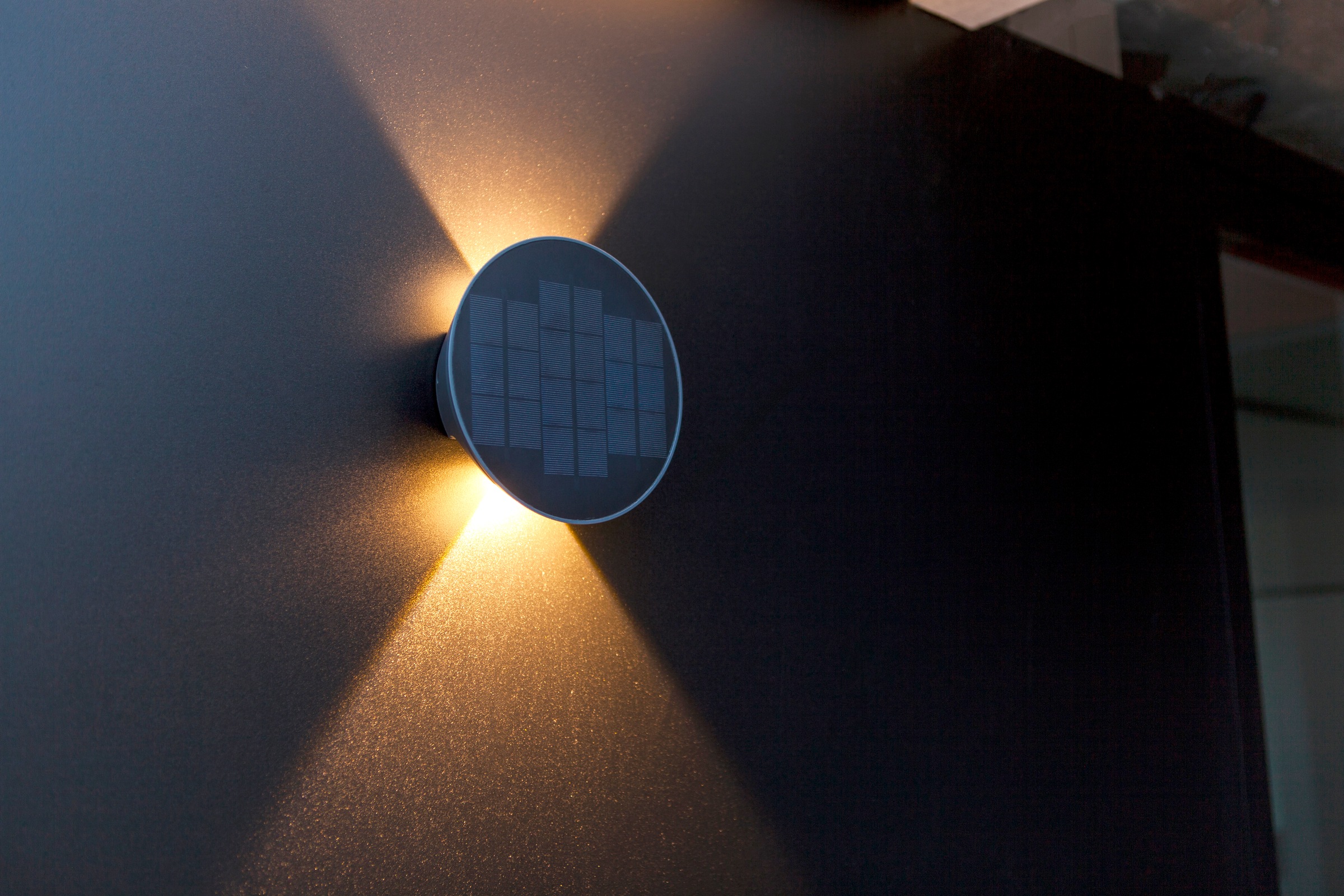 LUTEC LED Solarleuchte "LED Solar-Außenwandleuchte BELKA", 2 flammig, Leuch günstig online kaufen