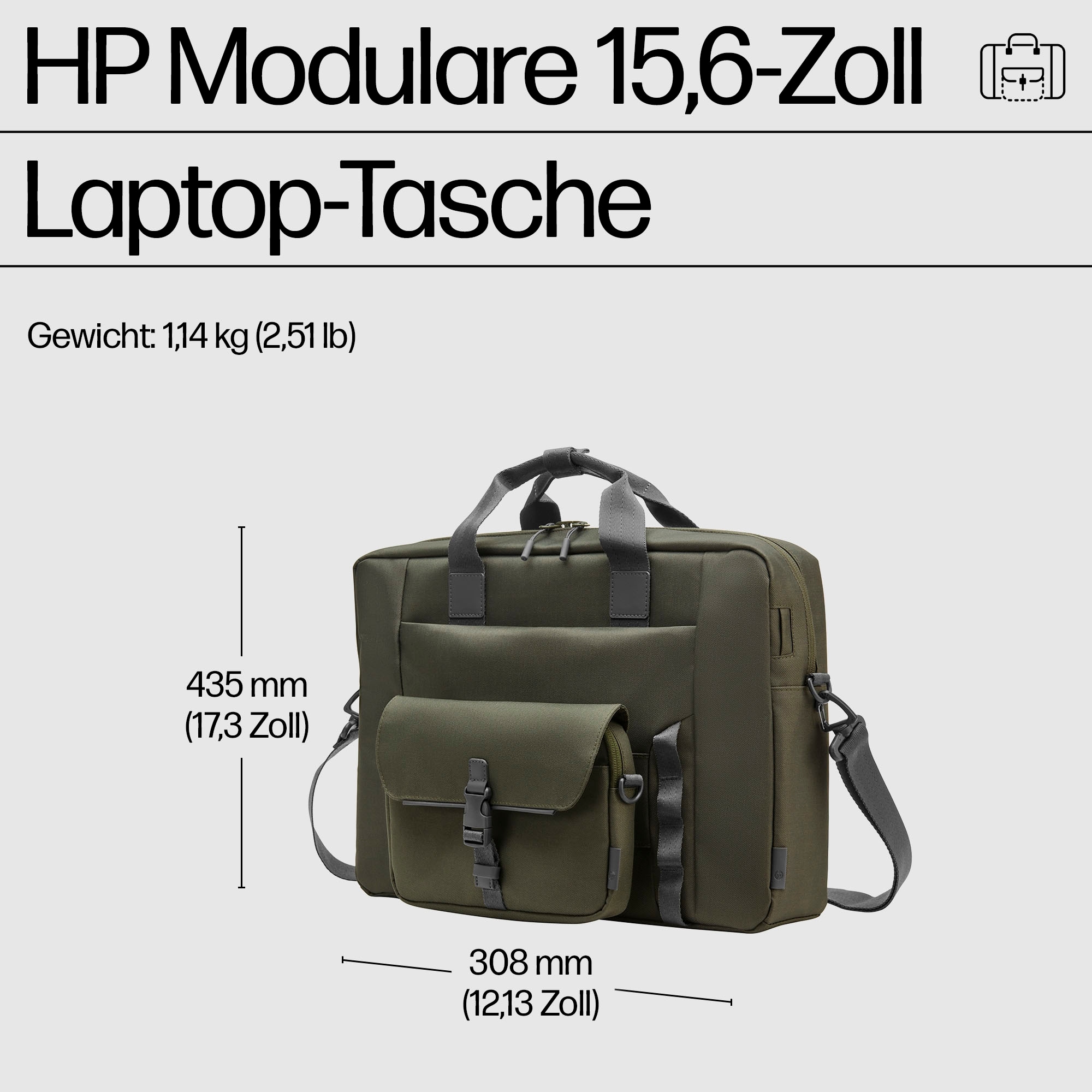 HP Laptoptasche »15.6-inch Modular Laptop Bag«
