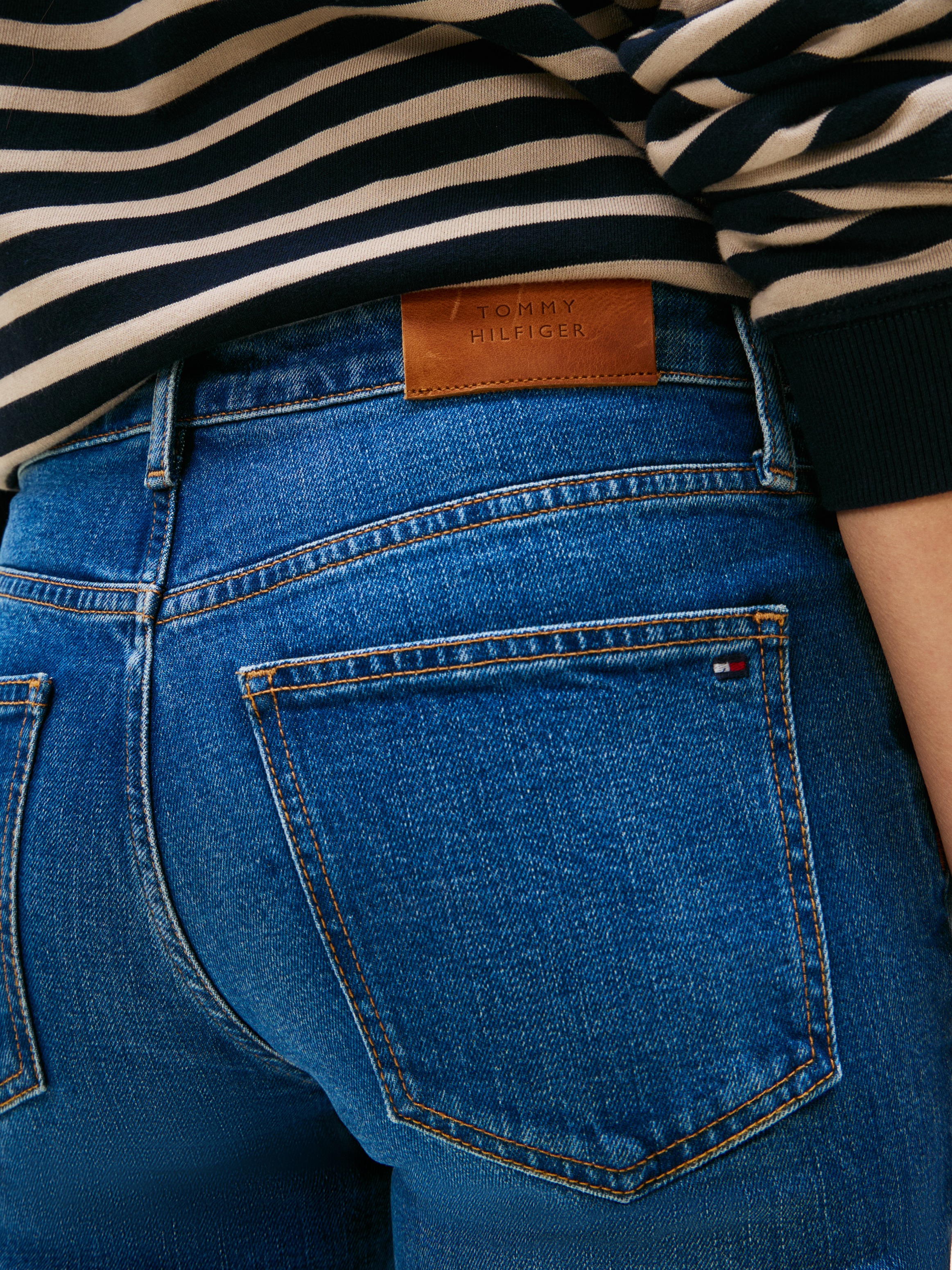Tommy Hilfiger Slim-fit-Jeans "DNM FLO SLIM RW" günstig online kaufen