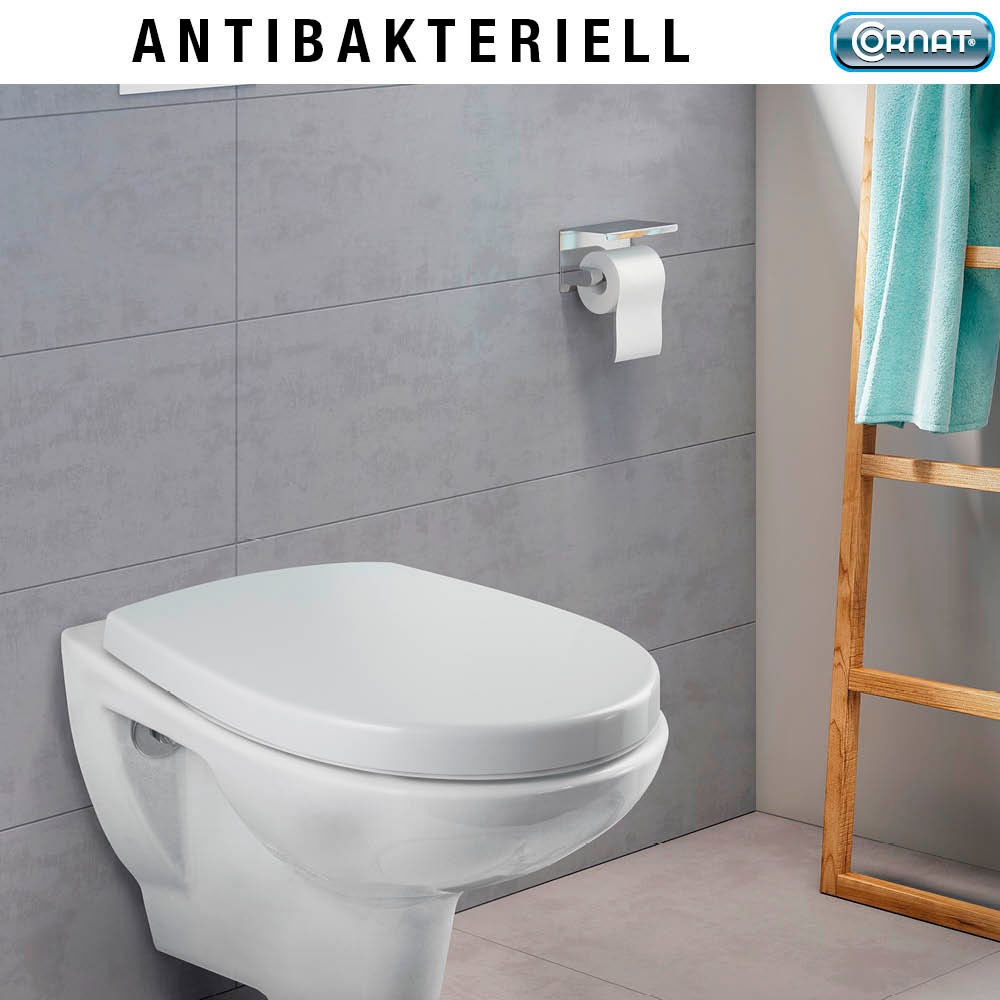 CORNAT WC-Sitz "PREMIUM 10", ergonomisches Design, mit Soft-Close-Funktion günstig online kaufen