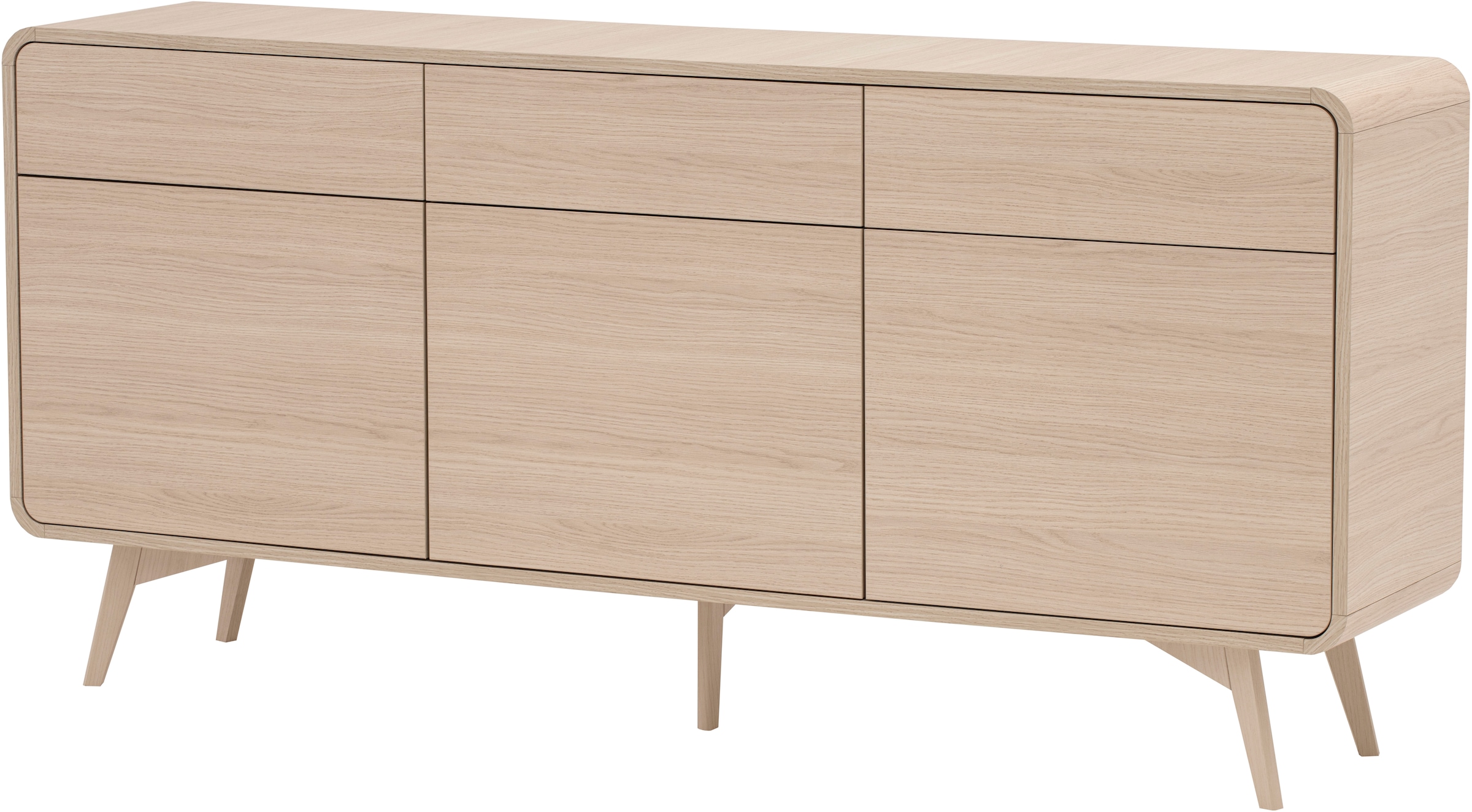 Home affaire Sideboard "Torsby, moderner Schrank, Kommode in Eiche Natur, 1 günstig online kaufen