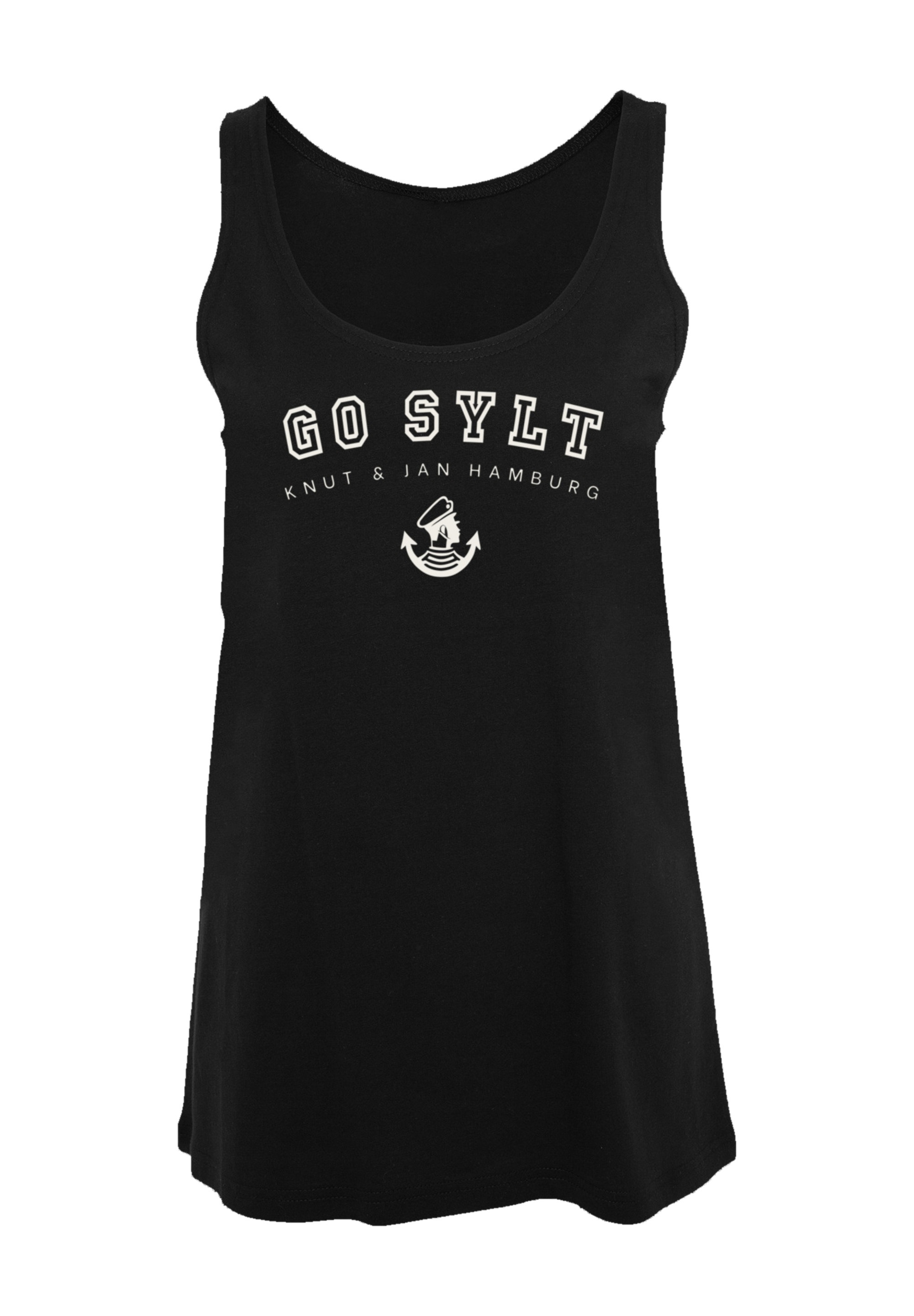 F4NT4STIC T-Shirt »Go Sylt Knut & Jan Hamburg«, Print