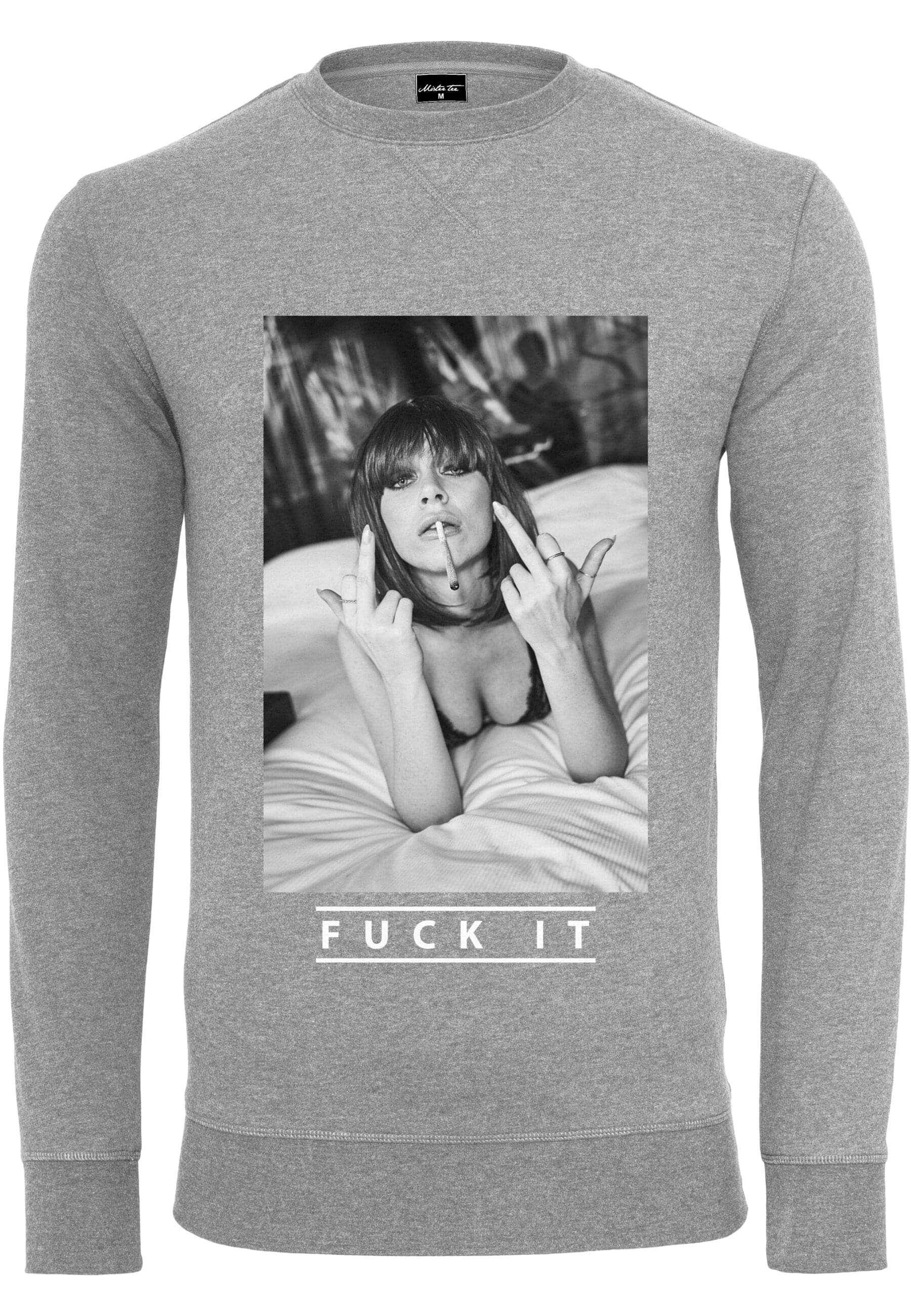 MisterTee Rundhalspullover "MisterTee Herren Fuck It 2.0 Crewneck" 1 Stk. t günstig online kaufen