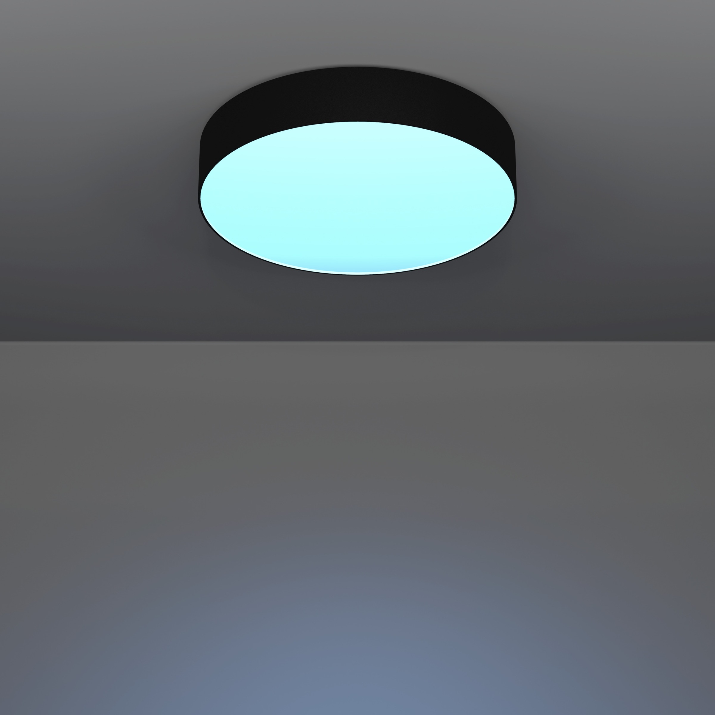 EGLO LED Deckenleuchte »GALLIZZI-Z Deckenlampe - Kunststoff - LED - 15W - IP20« LED-Modul 1 Stk. Kaltweiß | Neutralweiß | RGB | Warmweiß Wohzimmerlampe, Esszimmerlampe, Flur, Schlafzimmer, H7 x Ø39 cm