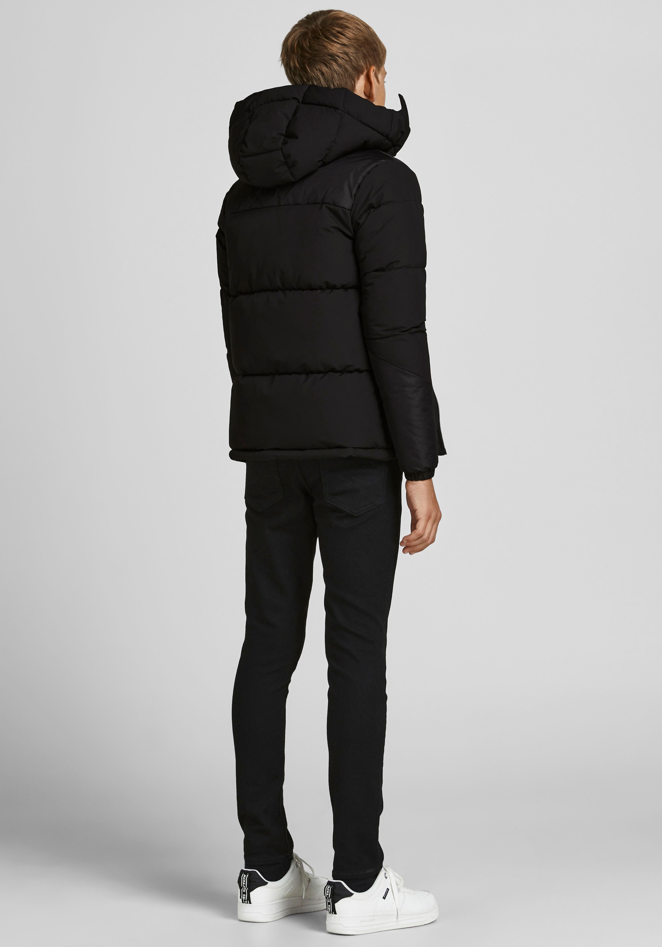 Jack & Jones Junior Steppjacke, mit Kapuze