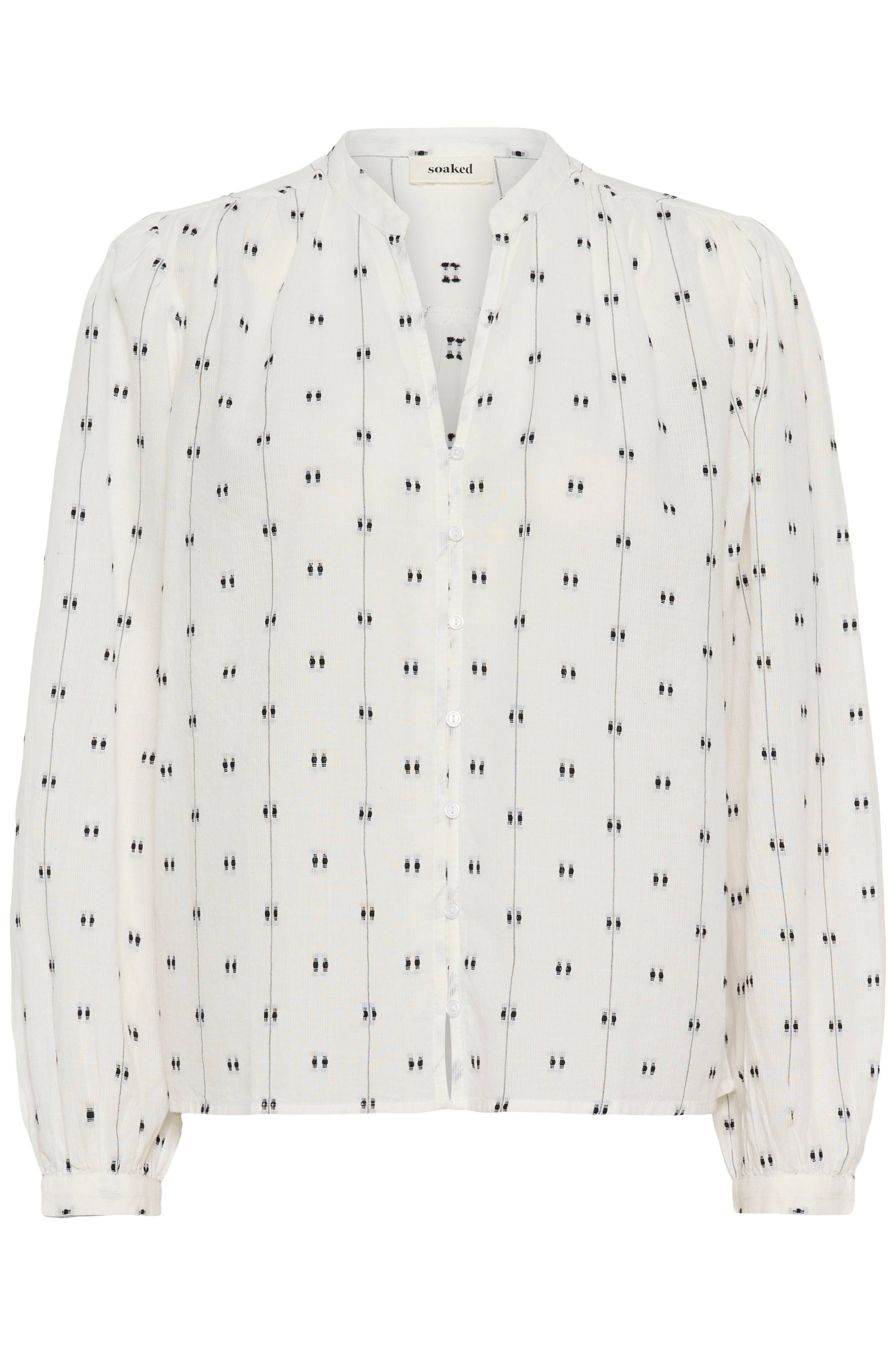 SOAKED IN LUXURY Langarmhemd "Damen Langarm - Hemd SLAmelie"