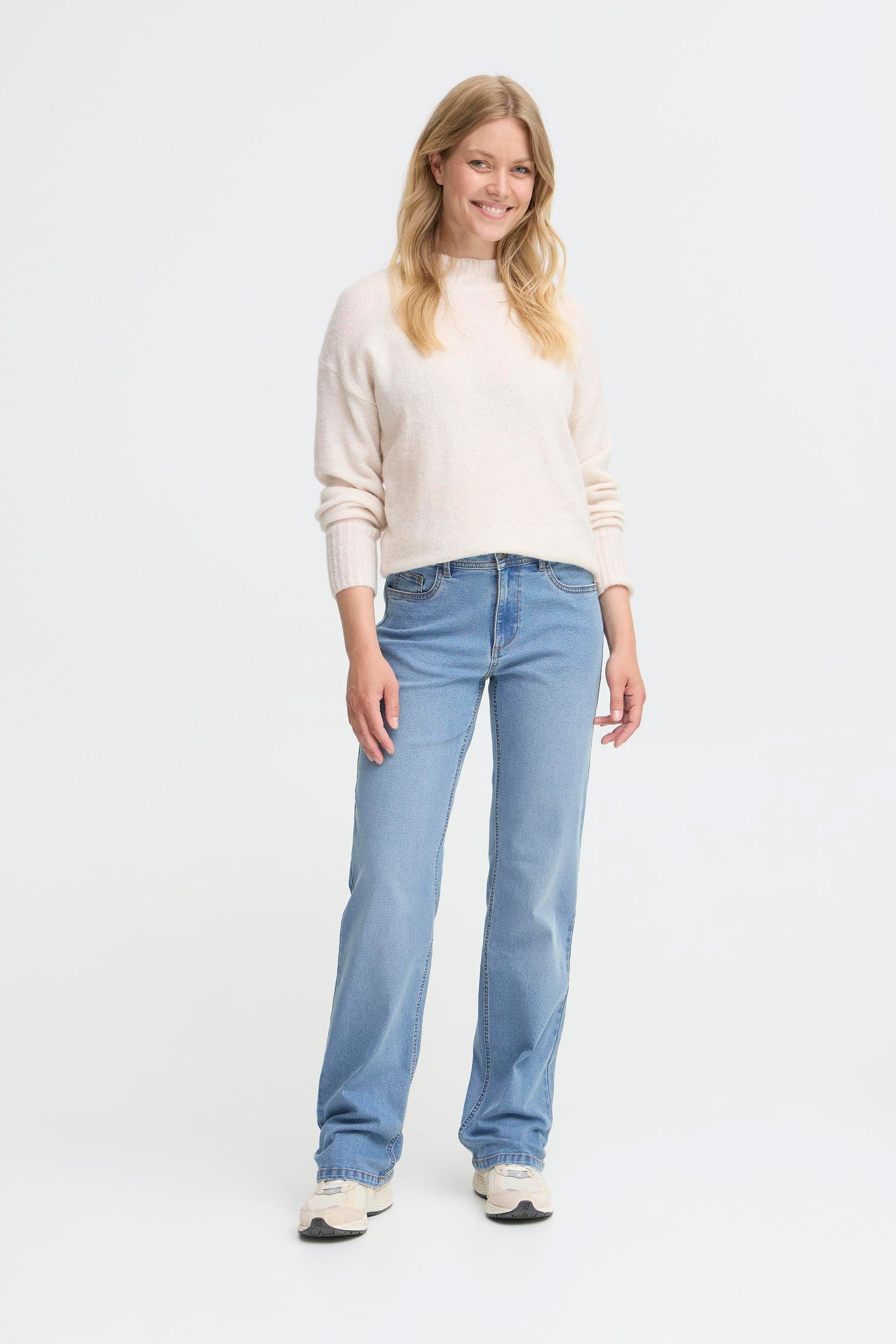 OXMO Straight-Jeans "Straight-Jeans OXHELLE STRAIGHT JEANS" günstig online kaufen