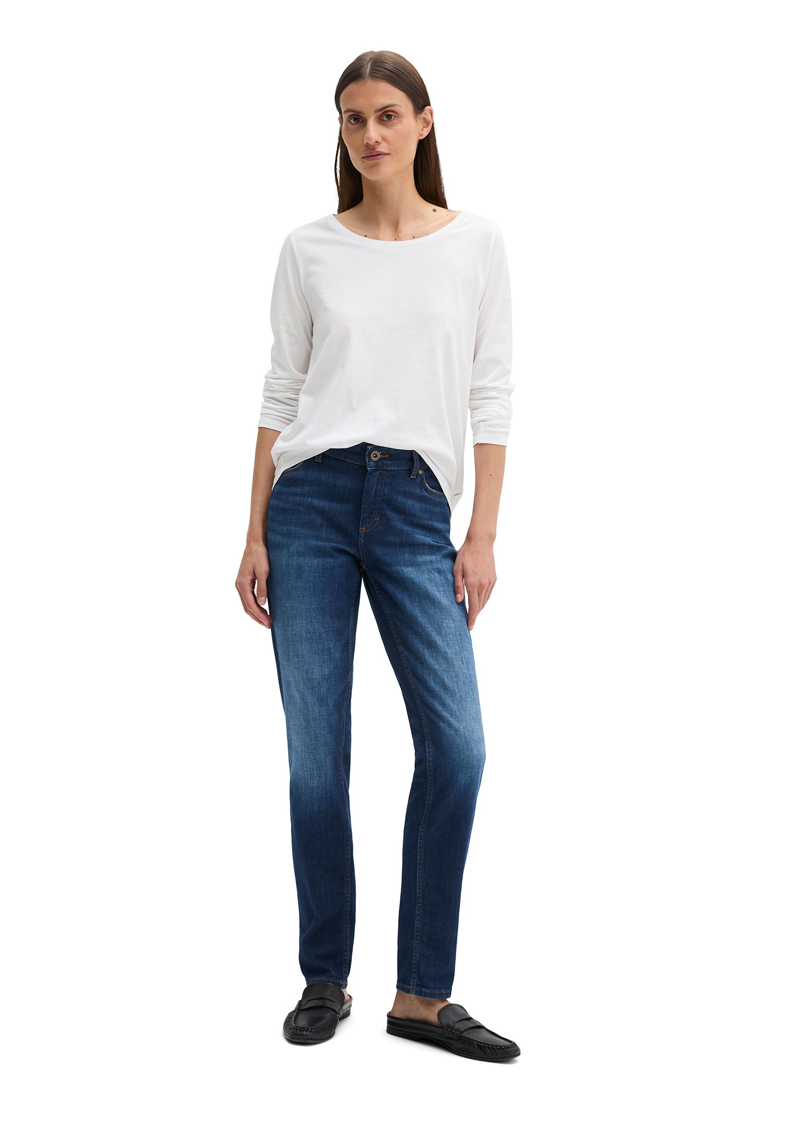 Marc O'Polo Slim-fit-Jeans »aus stretchigem Cashmere-Touch-Denim«