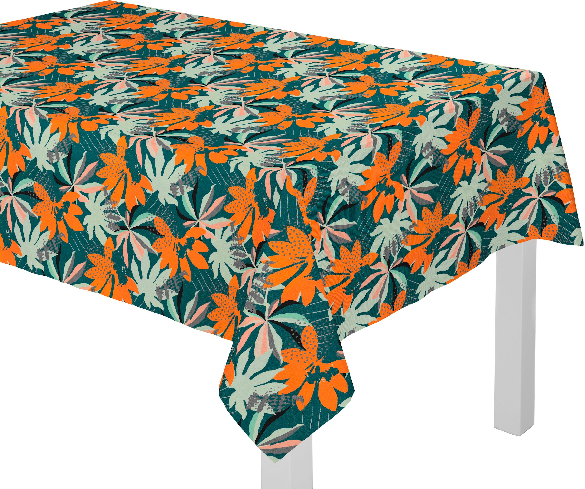 Adam Tischdecke "Jungle" aus 100% Bio-Baumwolle günstig online kaufen