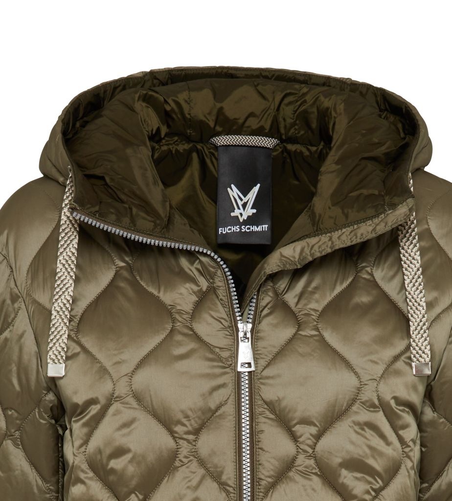 Fuchs Schmitt Steppjacke »Steppjacke«, mit Kapuze, Mit Rundhalsausschnitt