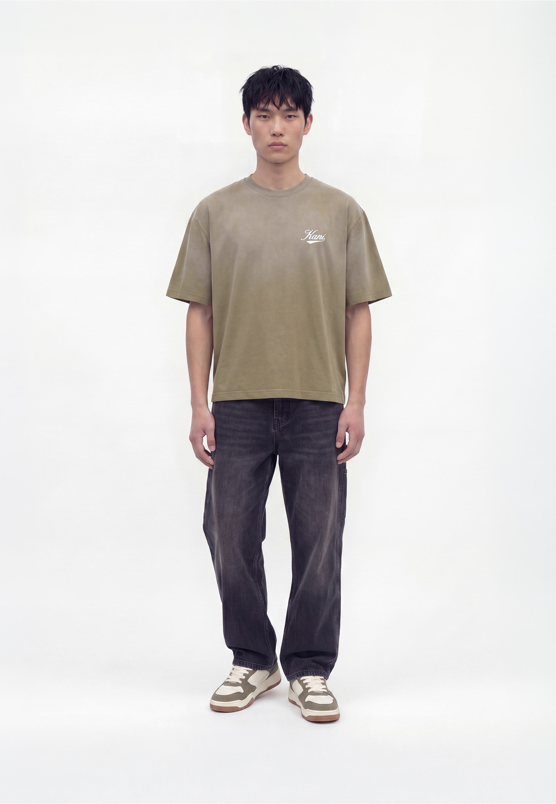 Karl Kani T-Shirt »Karl Kani Cursive Varsity Gradient Boxy T-Shirt« 1