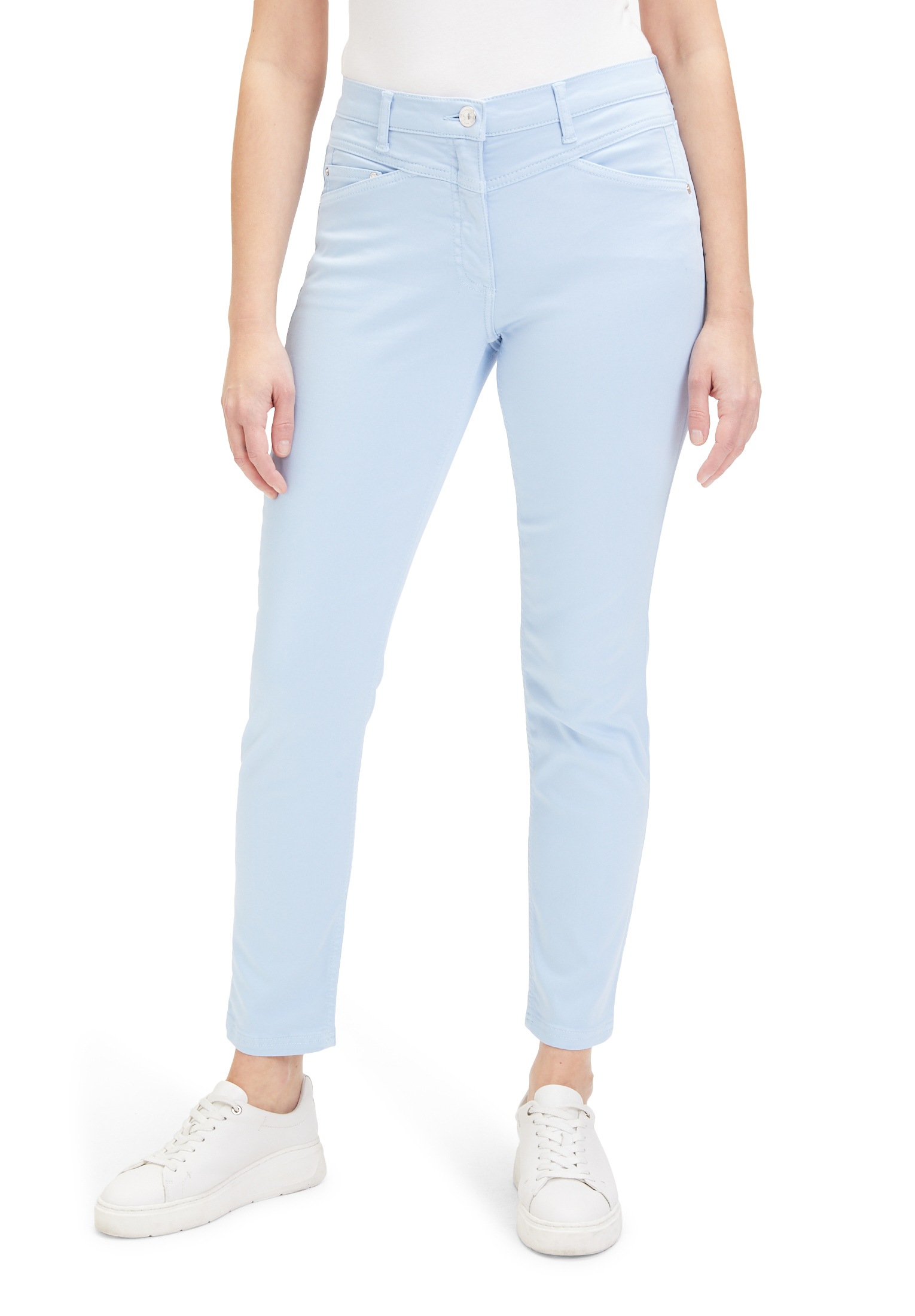 Betty Barclay Stoffhose "Betty Barclay Casual-Hose Slim Fit", Passenabtrennung