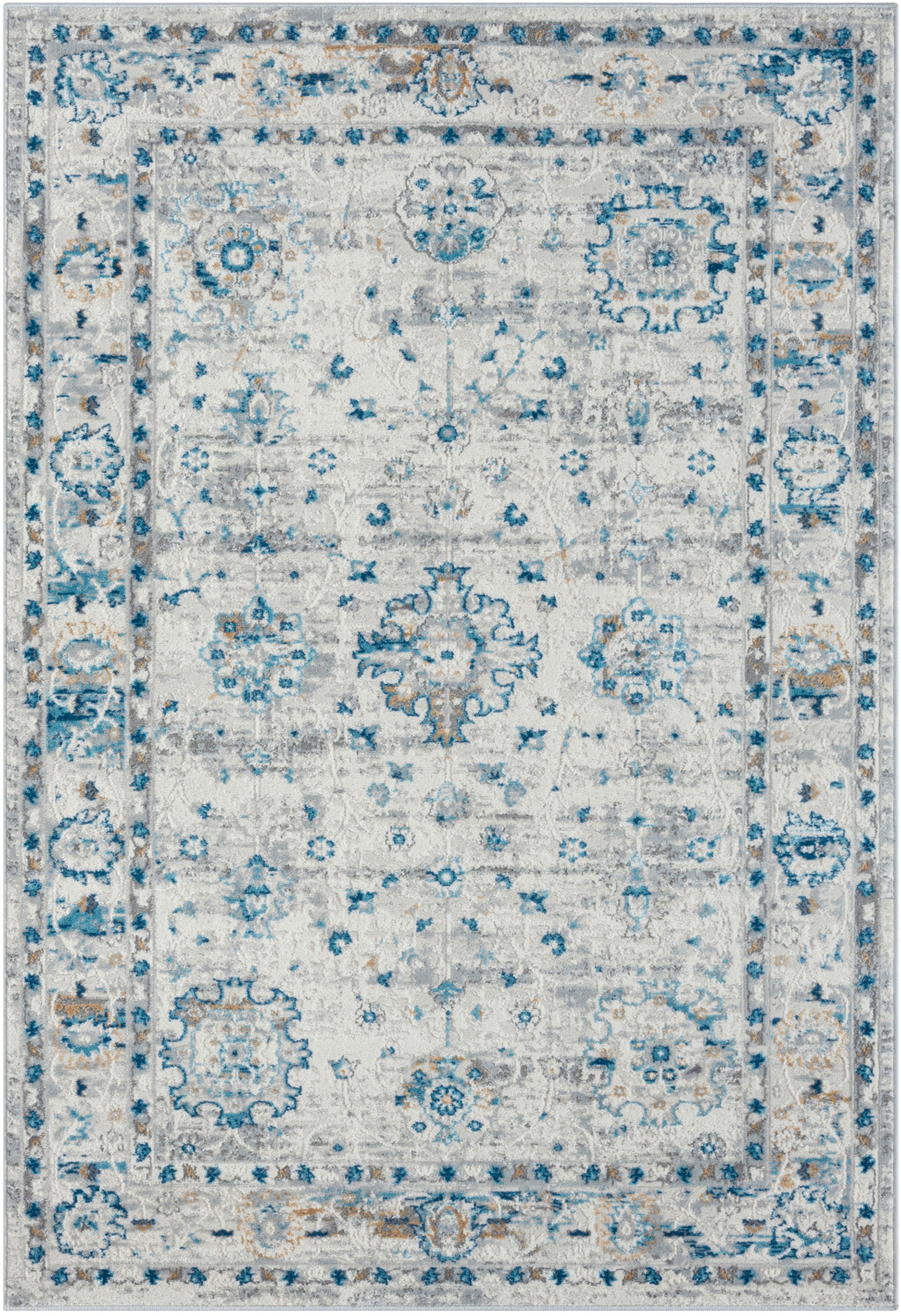 Myflair Möbel & Accessoires Teppich »My Heriz 3«, rechteckig, 8 mm Höhe, Kurzflor, klassisches Orient Design, besonders weich durch Microfaser