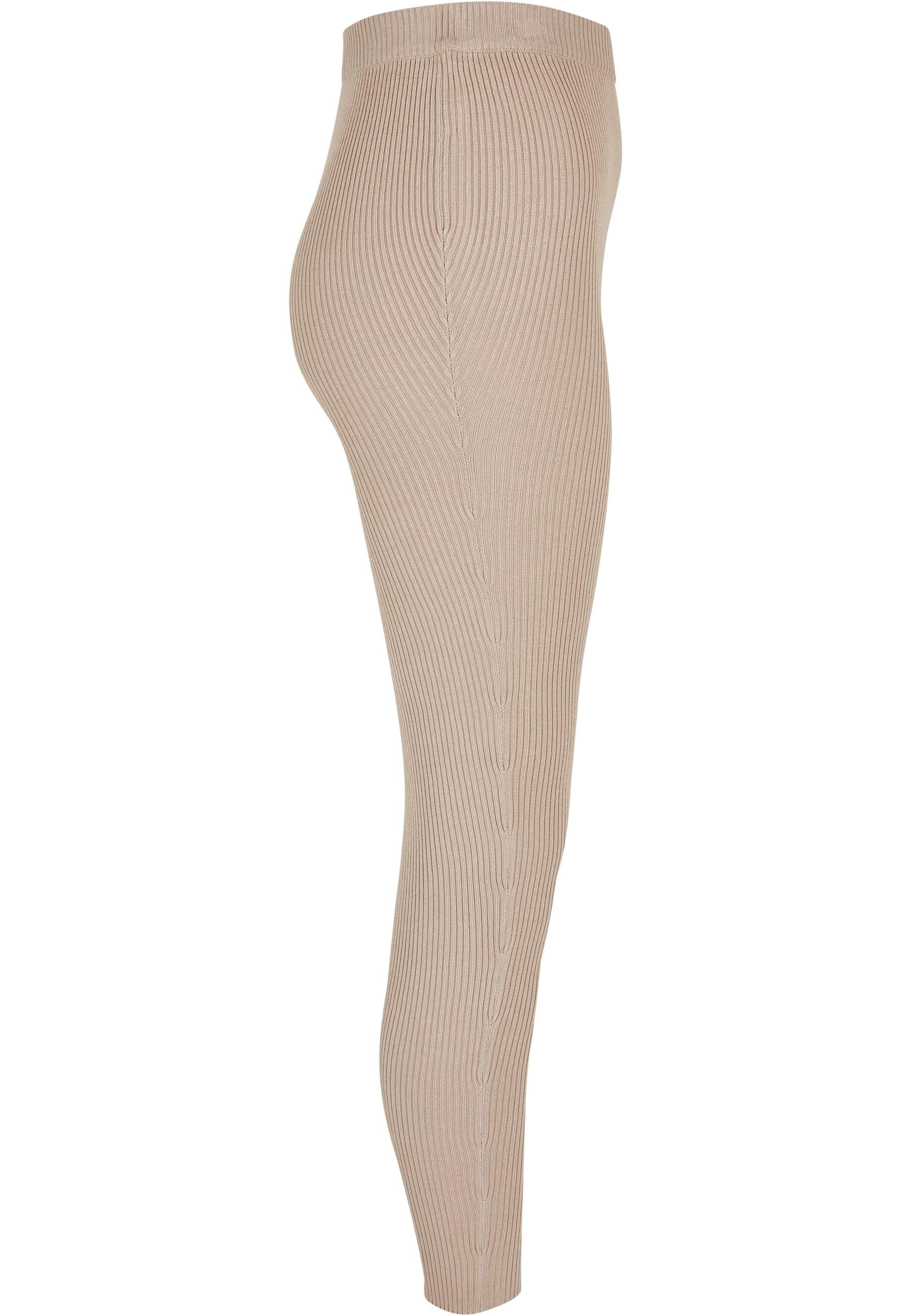 URBAN CLASSICS Leggings »Urban Classics Damen Ladies Rib Knit Leggings«, (1 tlg.)
