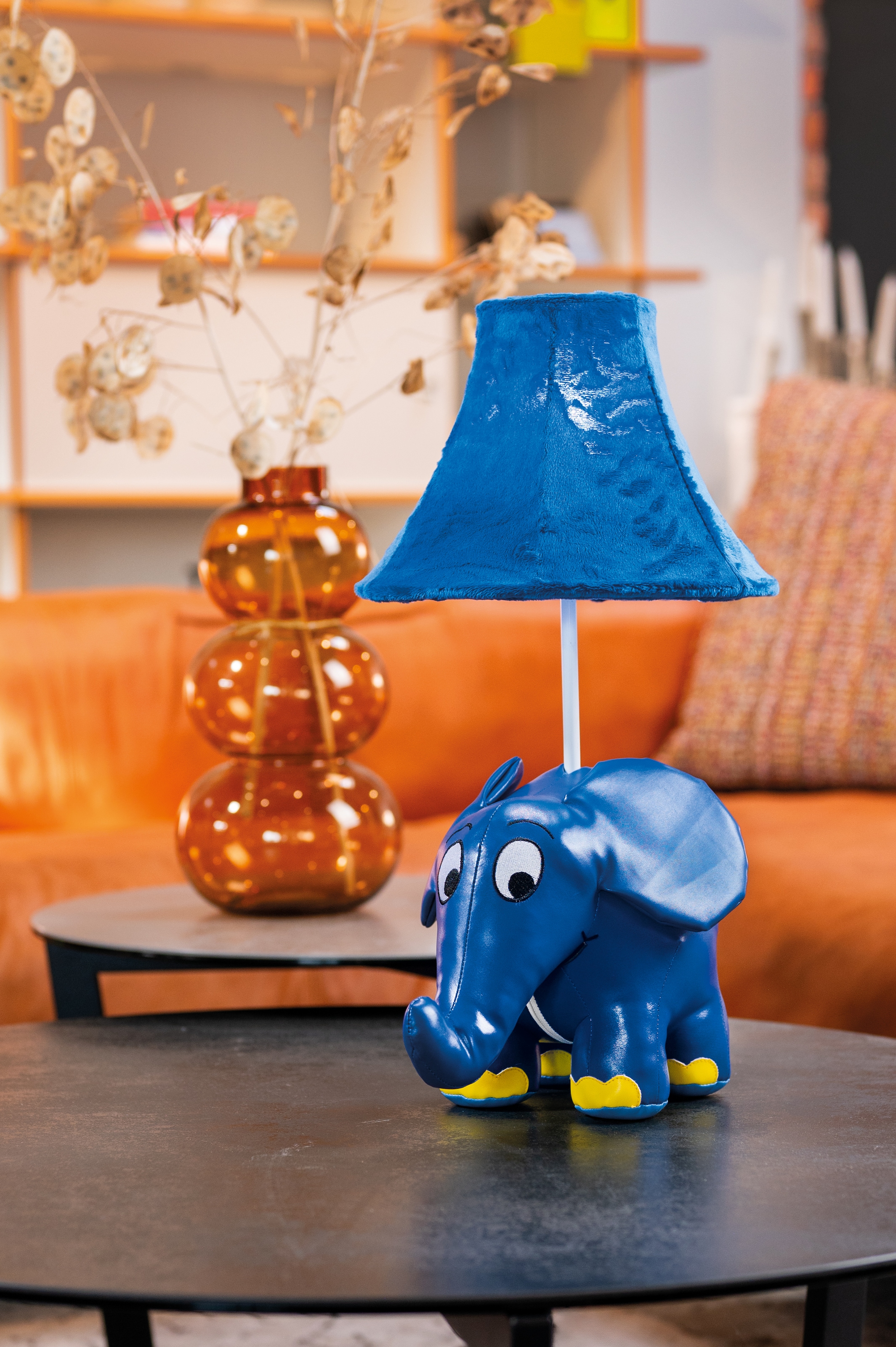 Happy Lamps for smiling eyes LED Tischleuchte »Der Elefant«, 1 flammig, Leuchtmittel GU 5,3 | LED fest integriert, Hochwertig, Einzigartig, Zertifiziert, Nachhaltig
