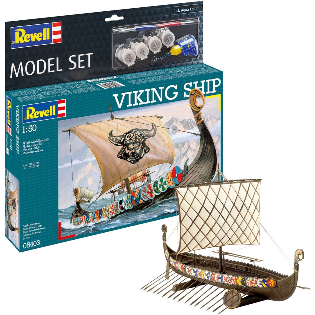 Revell® Modellbausatz »Wikinger Schiff«, 1:50