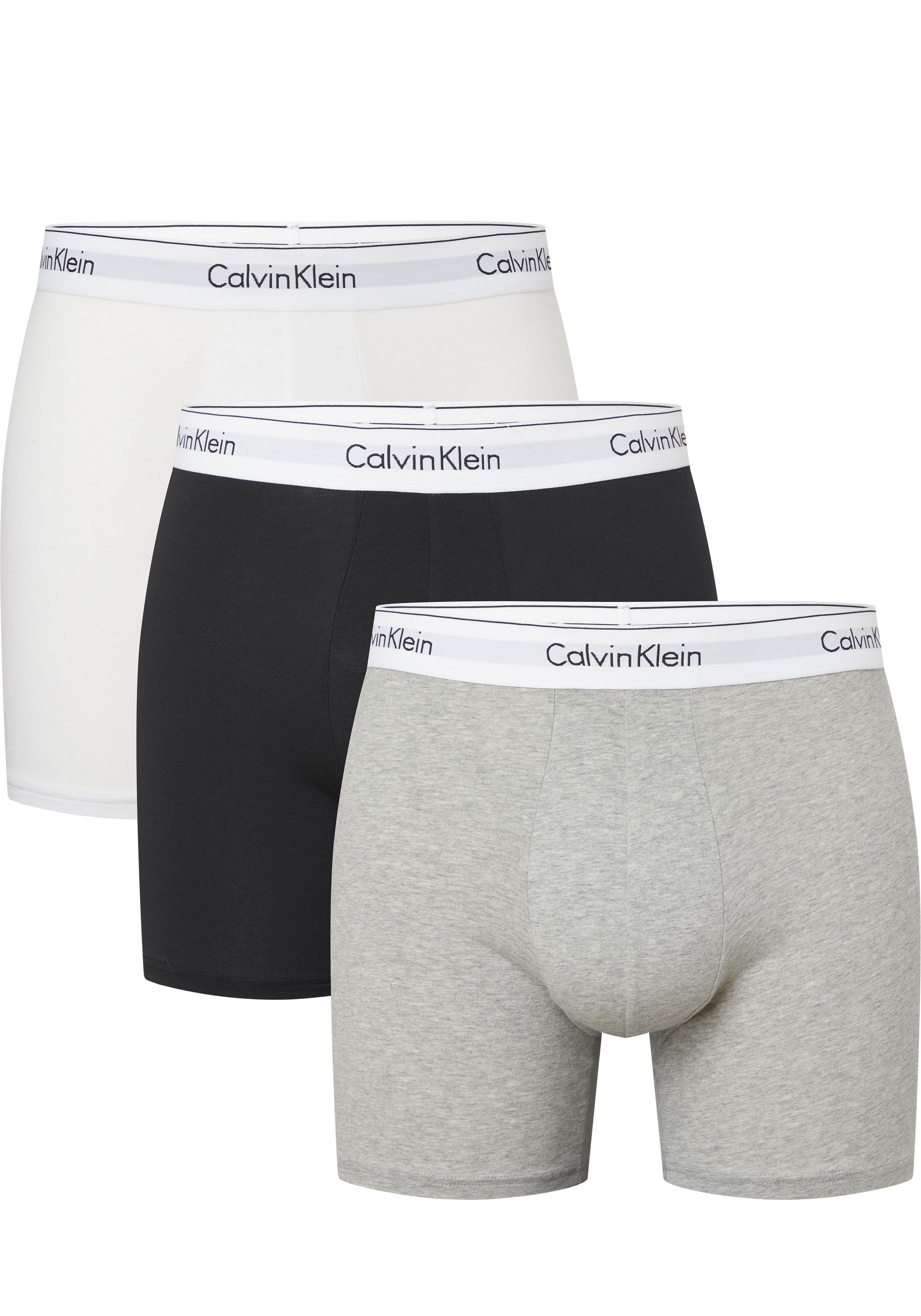 Calvin Klein Underwear Boxer, (Packung, 3 St., 3er-Pack), mit Logoschriftzu günstig online kaufen