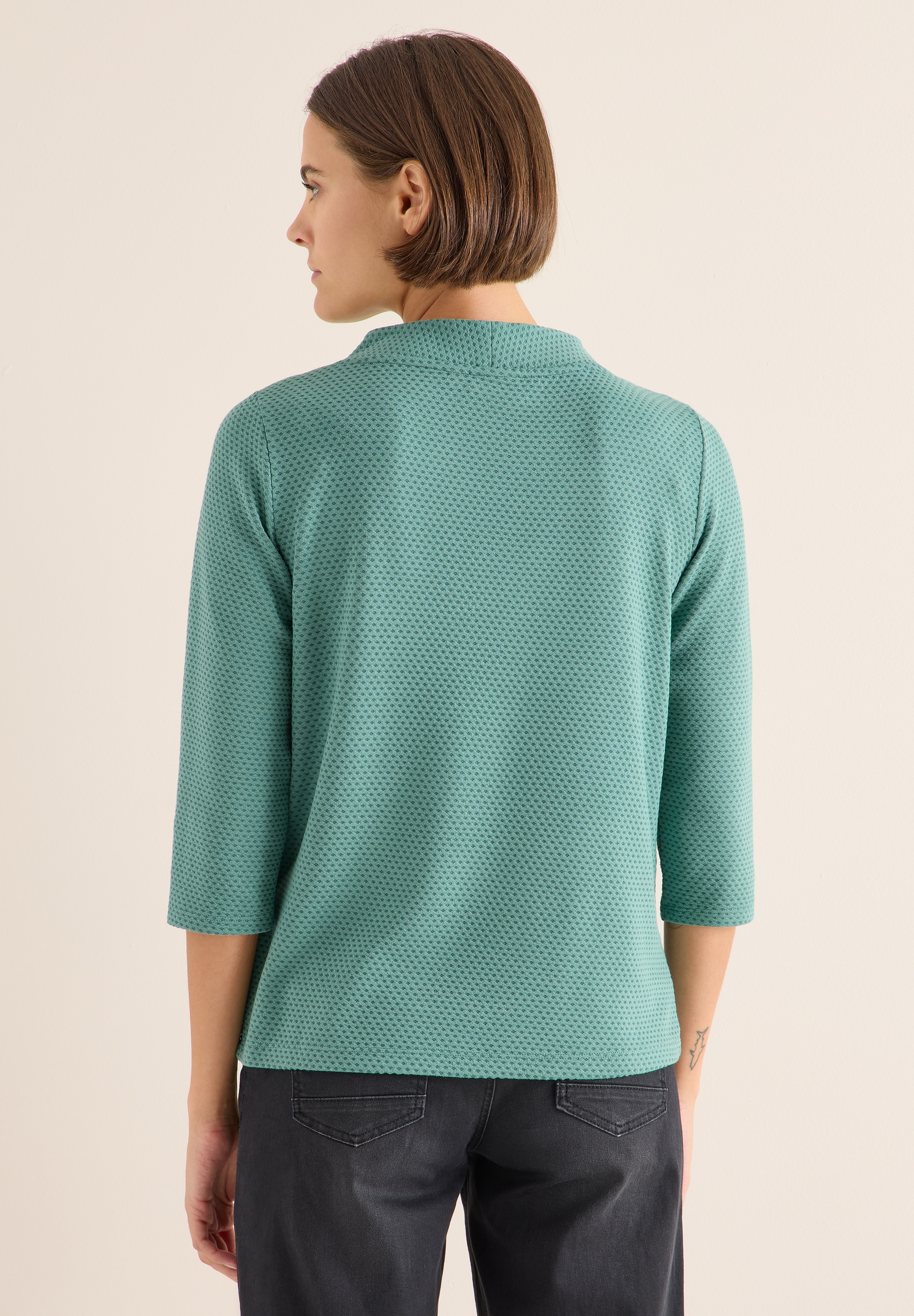 Cecil 3/4-Arm-Shirt, mit 3/4 Ärmeln