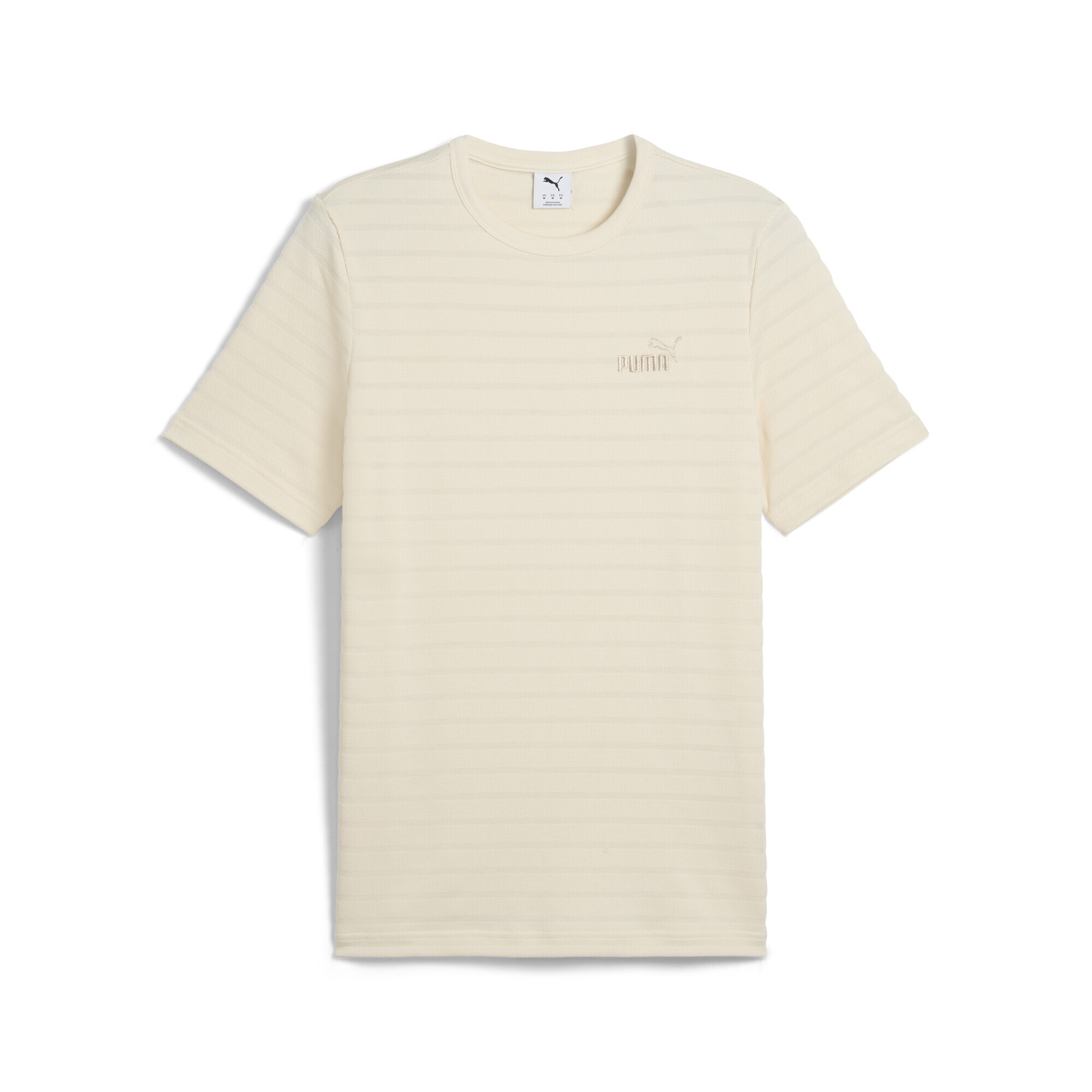 PUMA T-Shirt "Essentials Elevated Strukturiertes T-Shirt Herren" günstig online kaufen