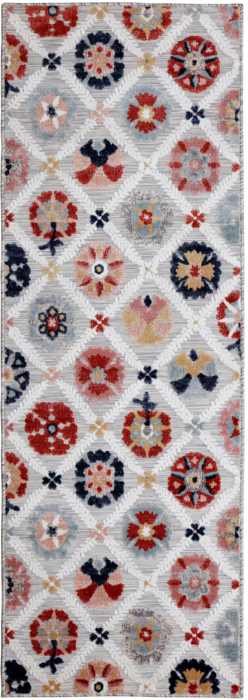 FLAIR RUGS Teppich "Flora, für drinnen und draußen" rechteckig 2 mm Höhe Ou günstig online kaufen