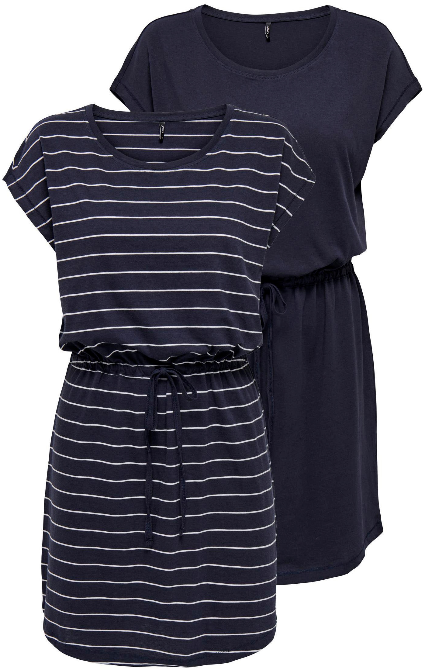 ONLY Shirtkleid "ONLMAY LIFE S/S DRESS 2 PACK CS JRS", (2er-Pack), Sommerkl günstig online kaufen