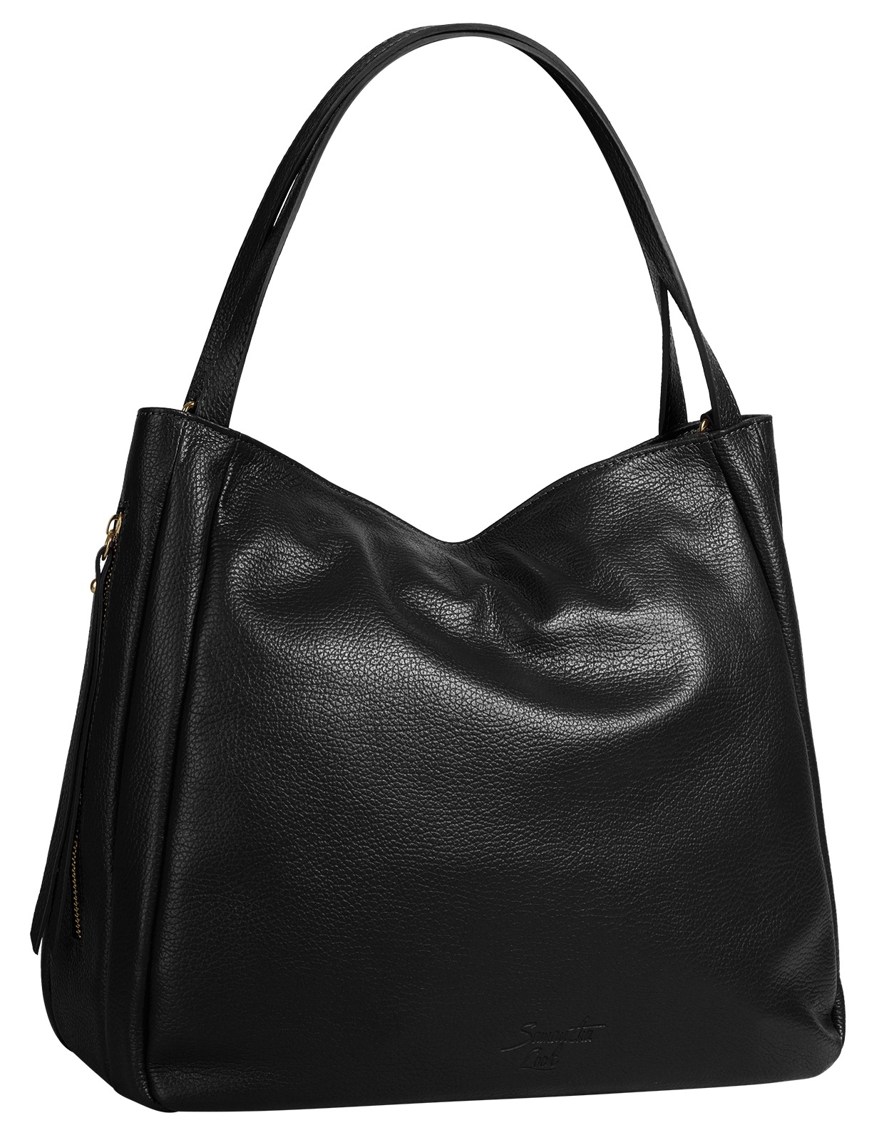 Samantha Look Umhängetasche echt Leder, Made in Italy günstig online kaufen