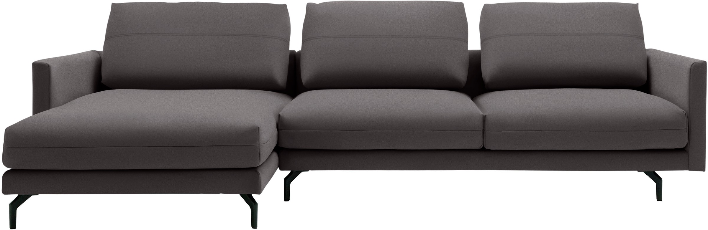 Creation BY ROLF BENZ Ecksofa "CR.414, Designecksofa, Polsterecke, Breite 300cm, L-Form" wahlweise aus feinstem Rindsleder oder hochwertigem Chenille