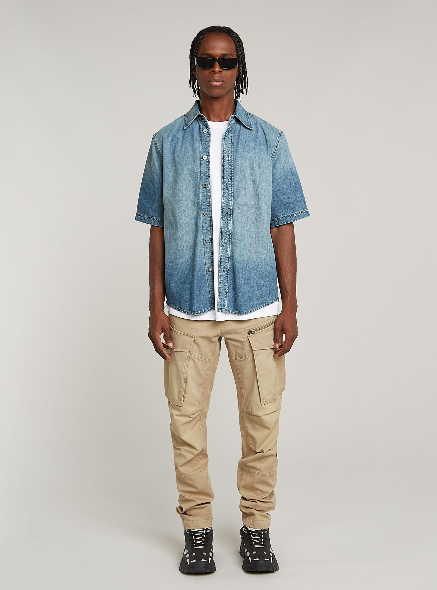G-STAR T-Shirt »Regular Denim Hemd«
