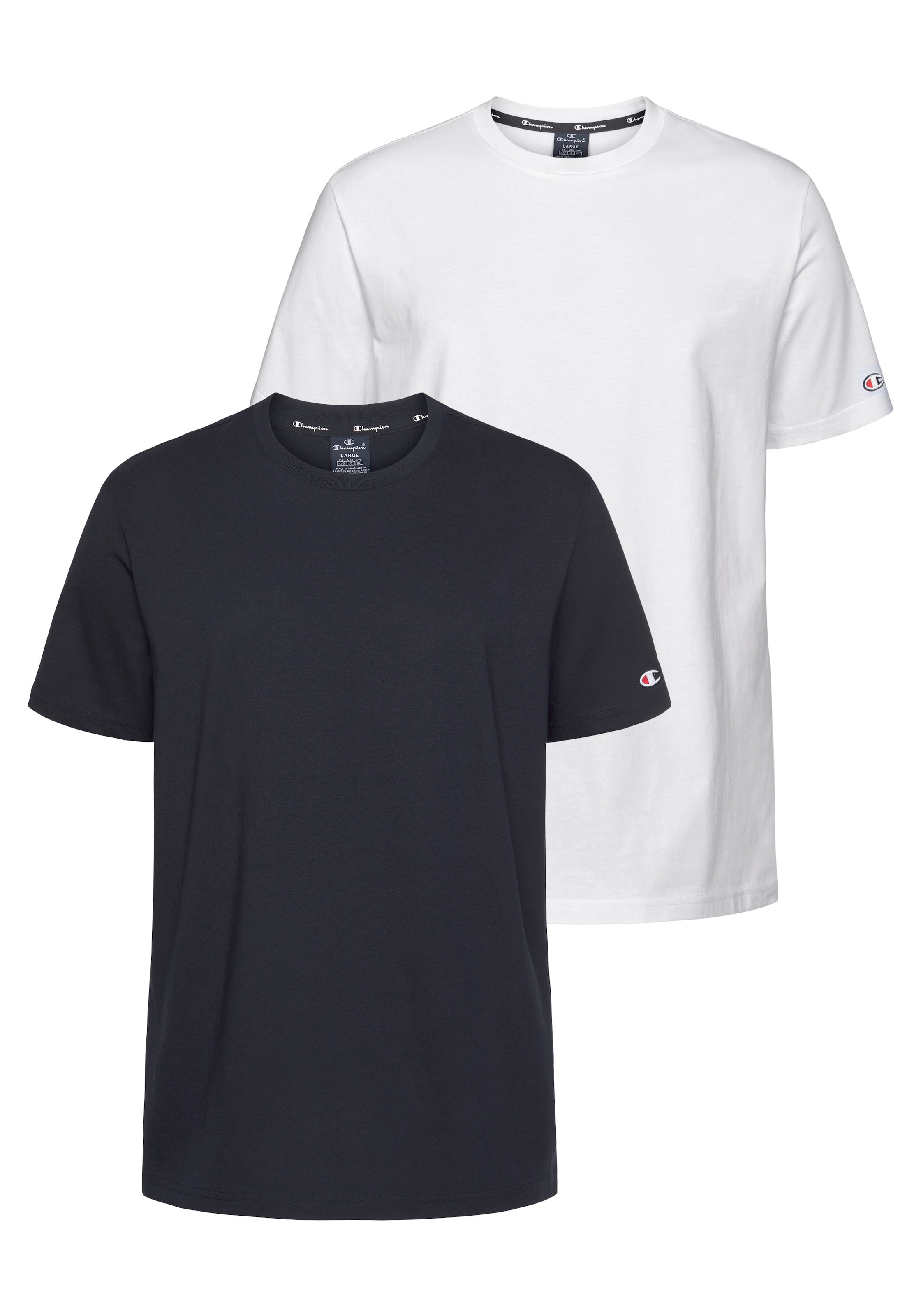 Champion T-Shirt Basic 2pack Crew-Neck (Packung, 2-tlg., 2) günstig online kaufen